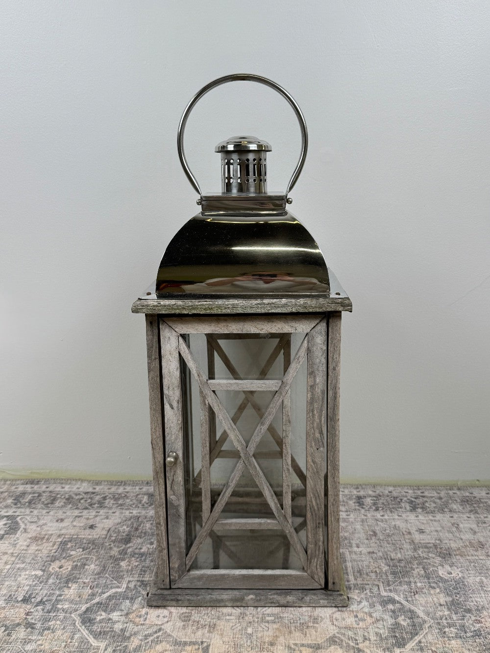 Weathered Wood Garden Lantern|586
