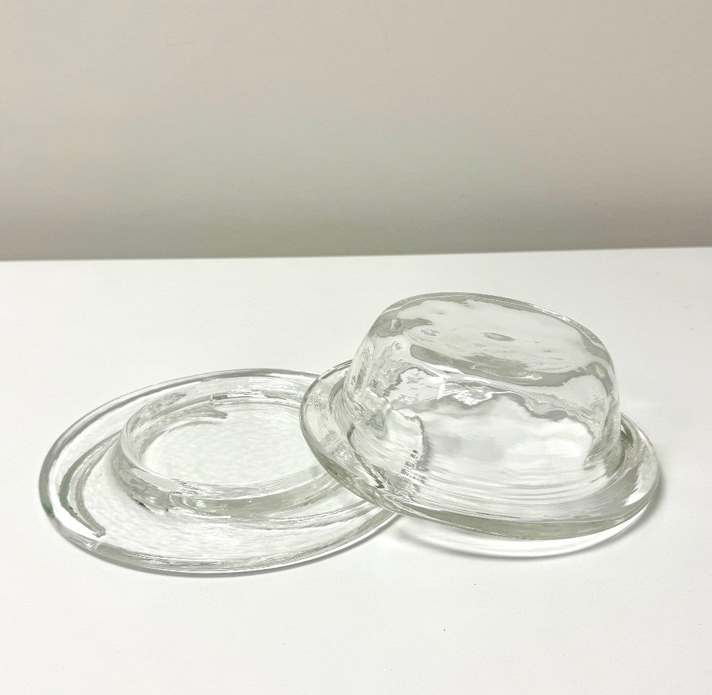 Art Glass Lidded Serving Dish|5078