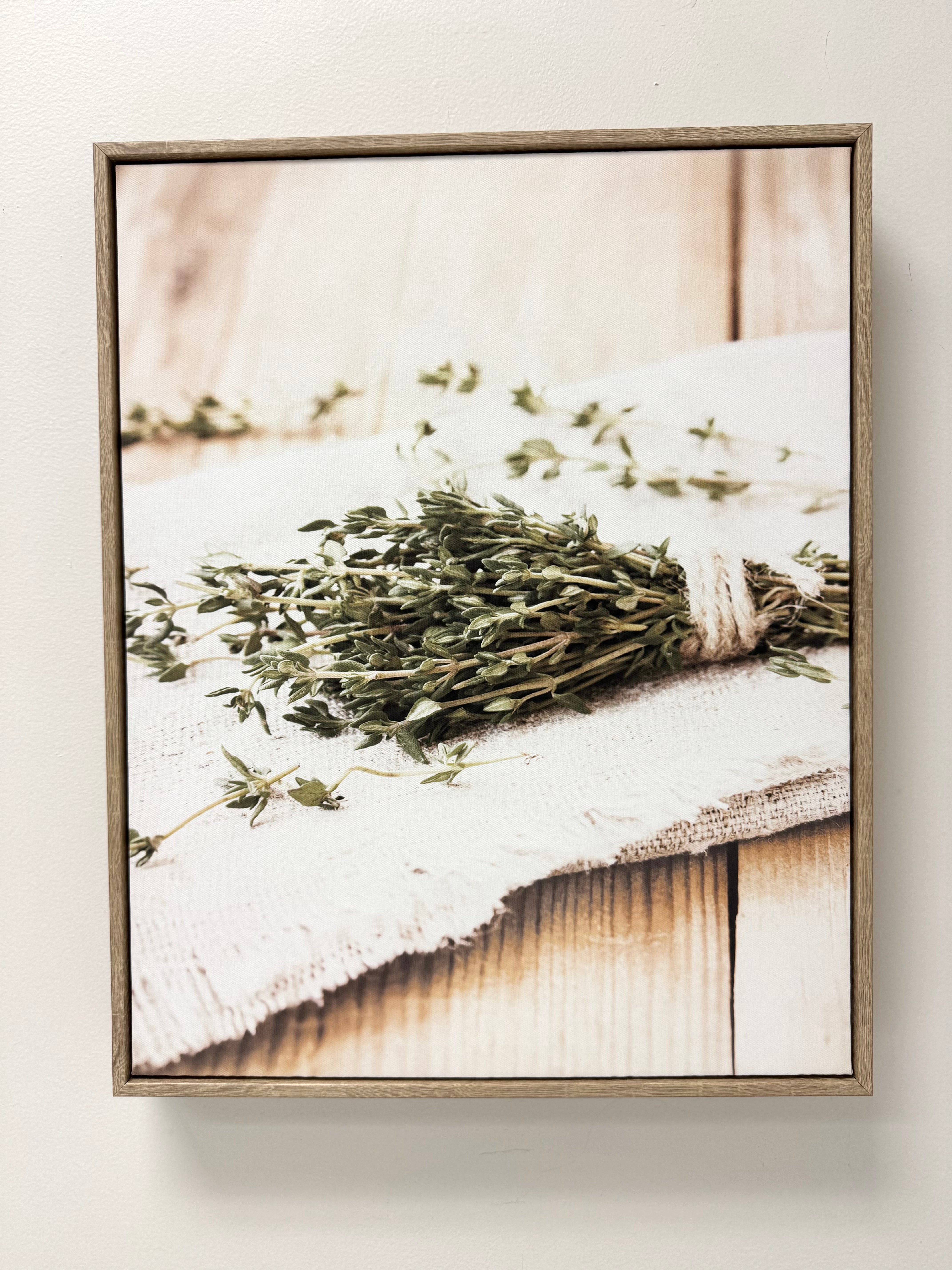 Wrapped Herbs Canvas Art