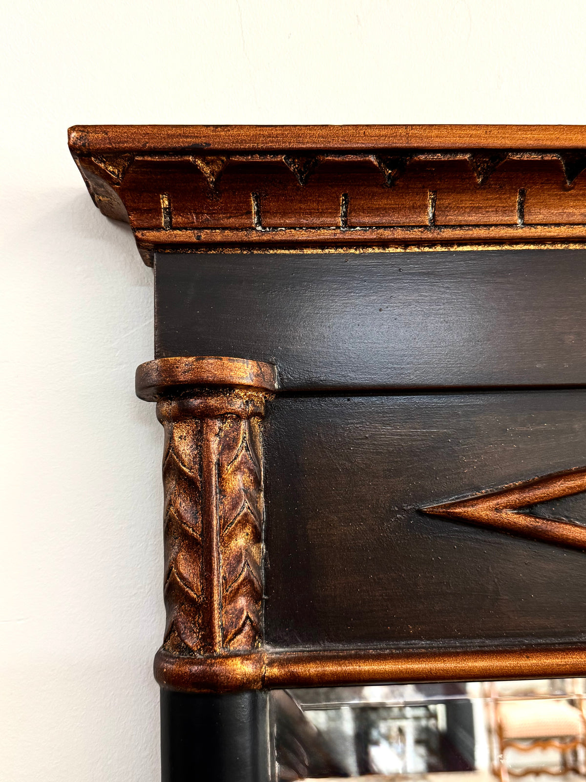 Empire-style Hall Console with Mirror