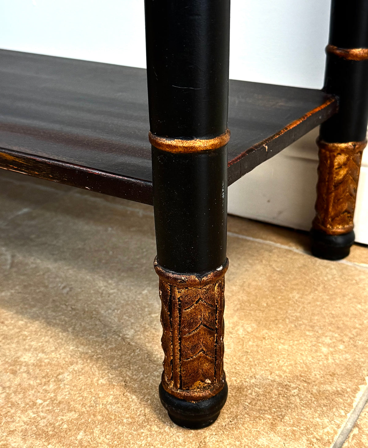 Empire-style Hall Console with Mirror