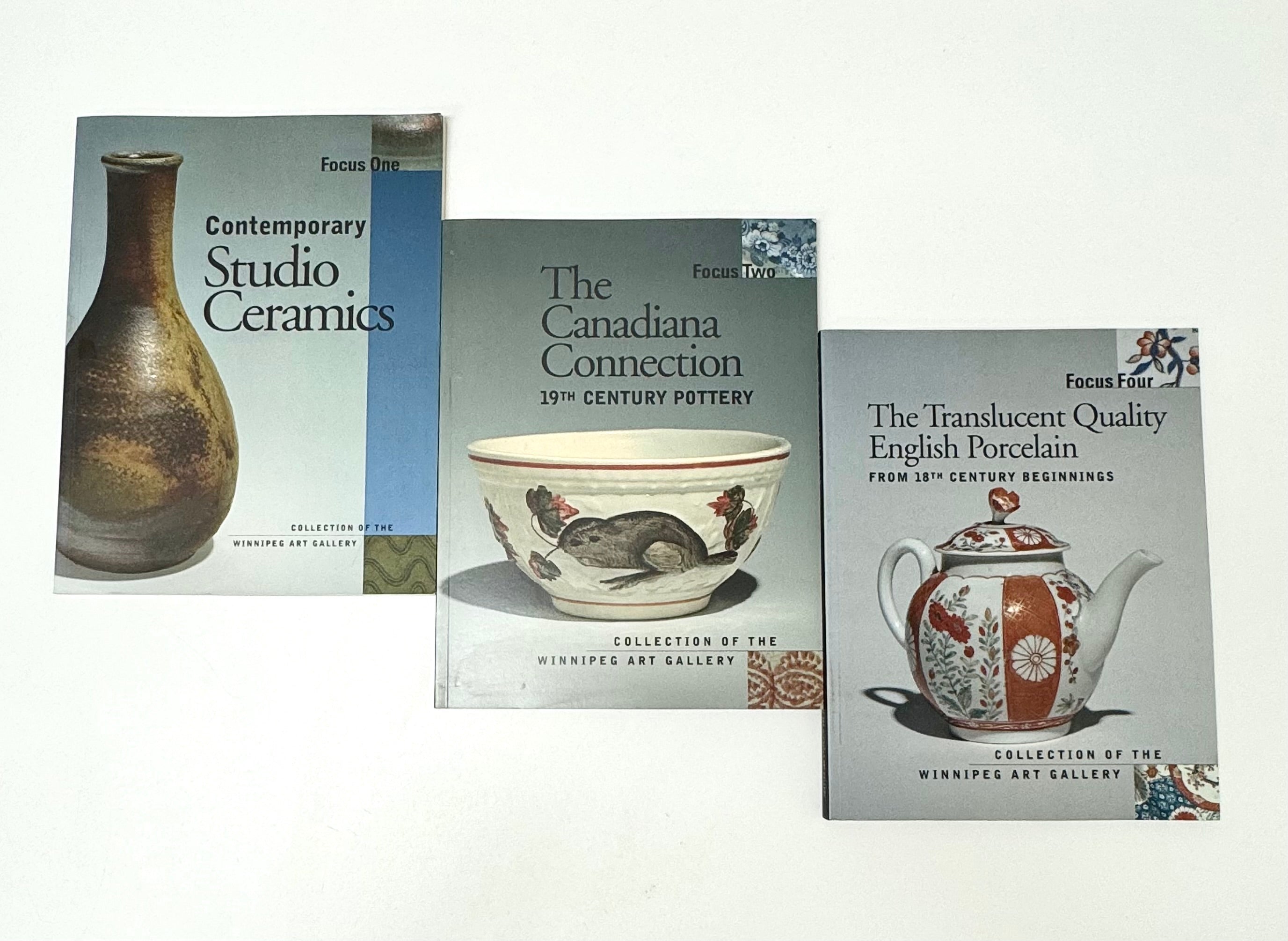 'Collection of the Winnipeg Art Gallery' Softcovers Set of 3
