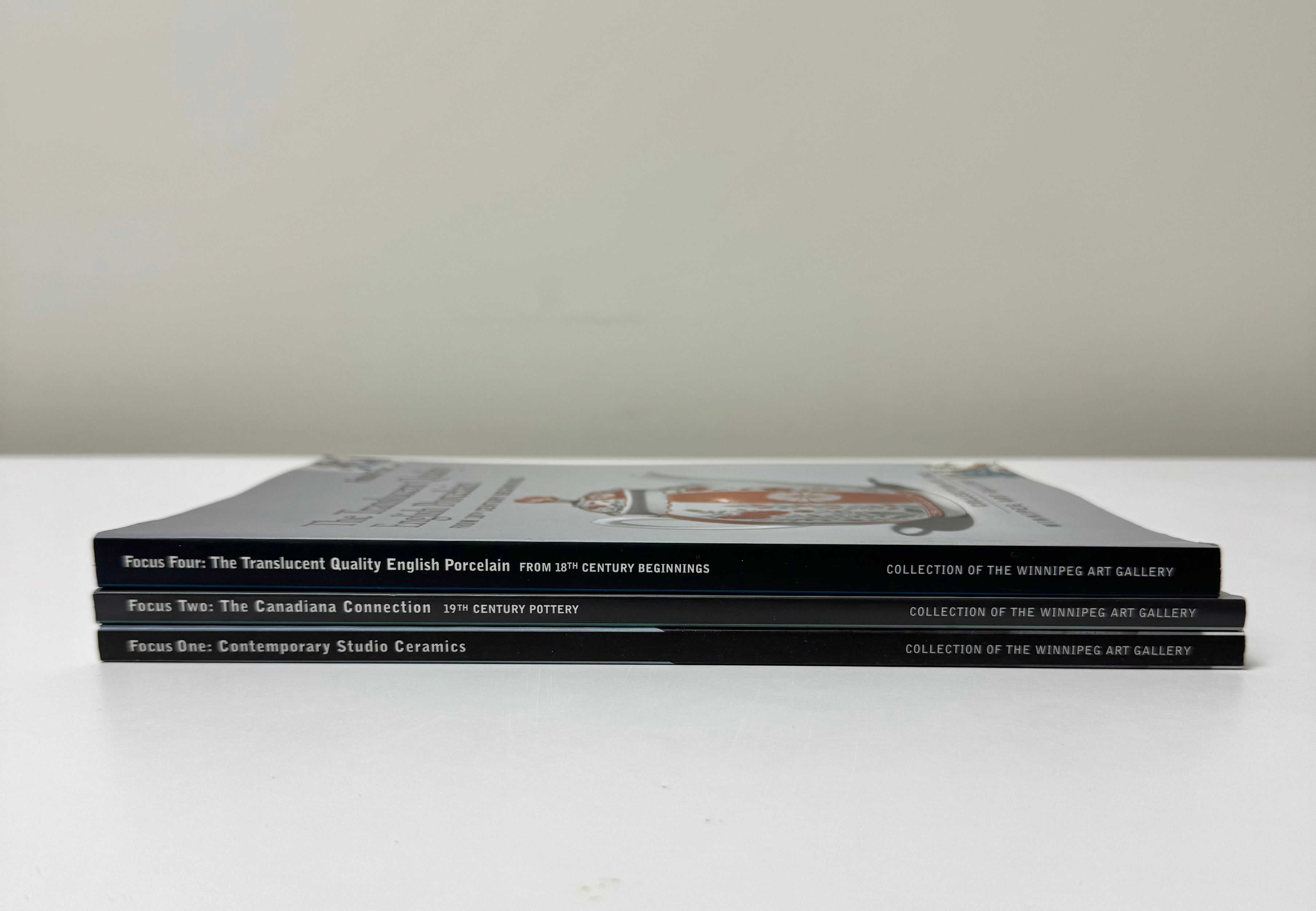 'Collection of the Winnipeg Art Gallery' Softcovers Set of 3