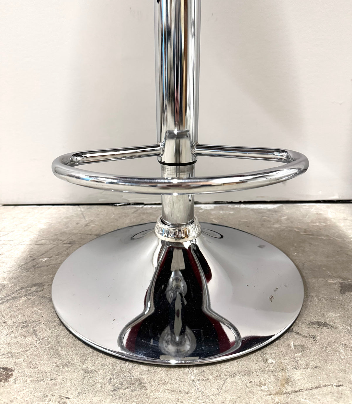 Maroon Channel-back Adjustable Stools Set of 2