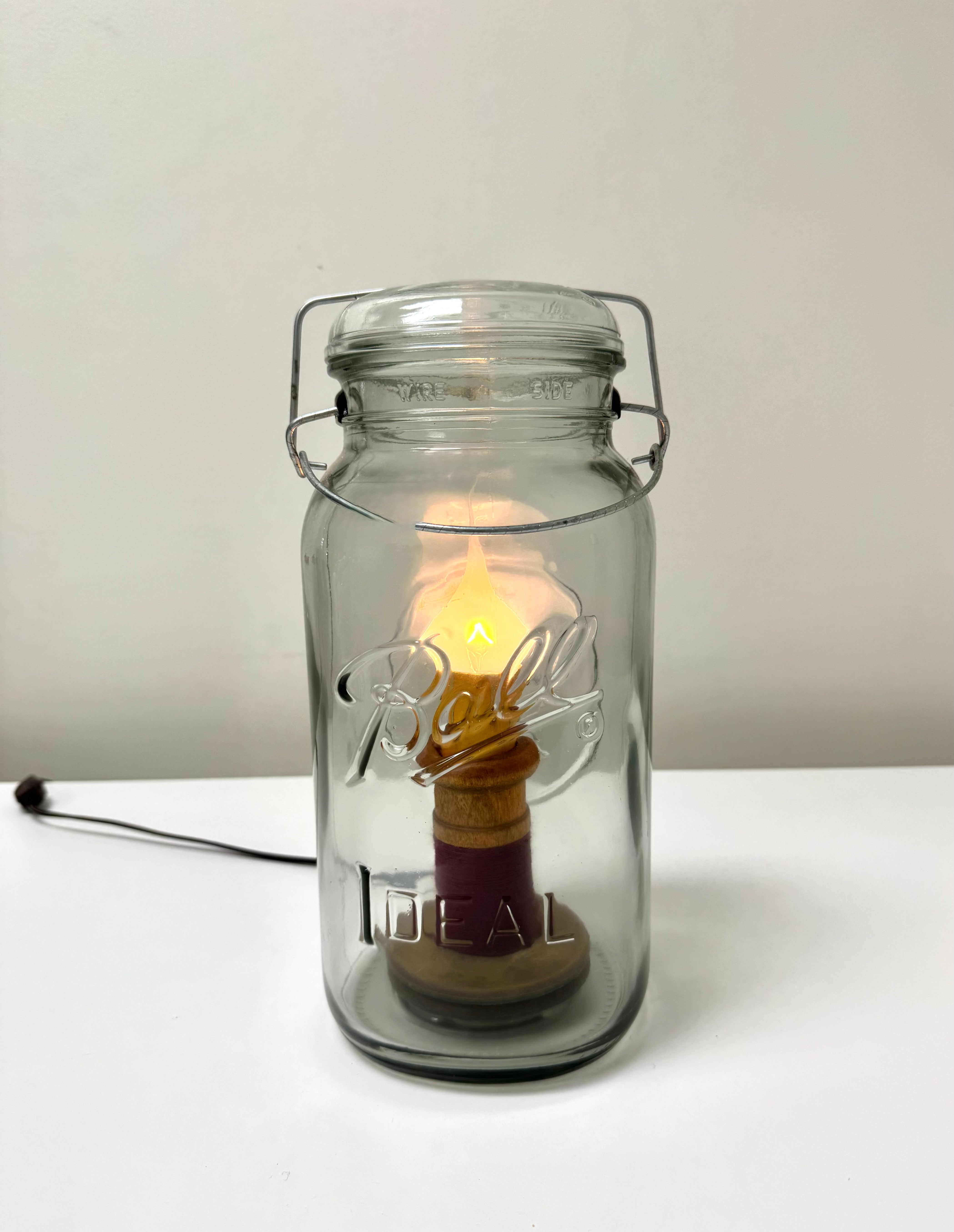 Mason Jar Lamp