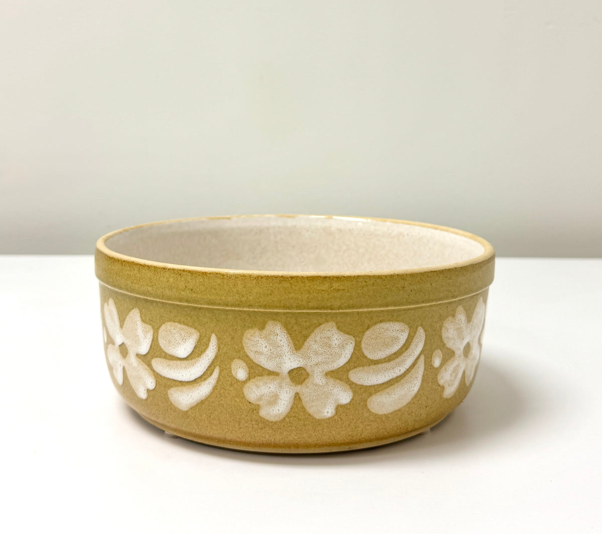 Vintage Sand Ceramic Bowl