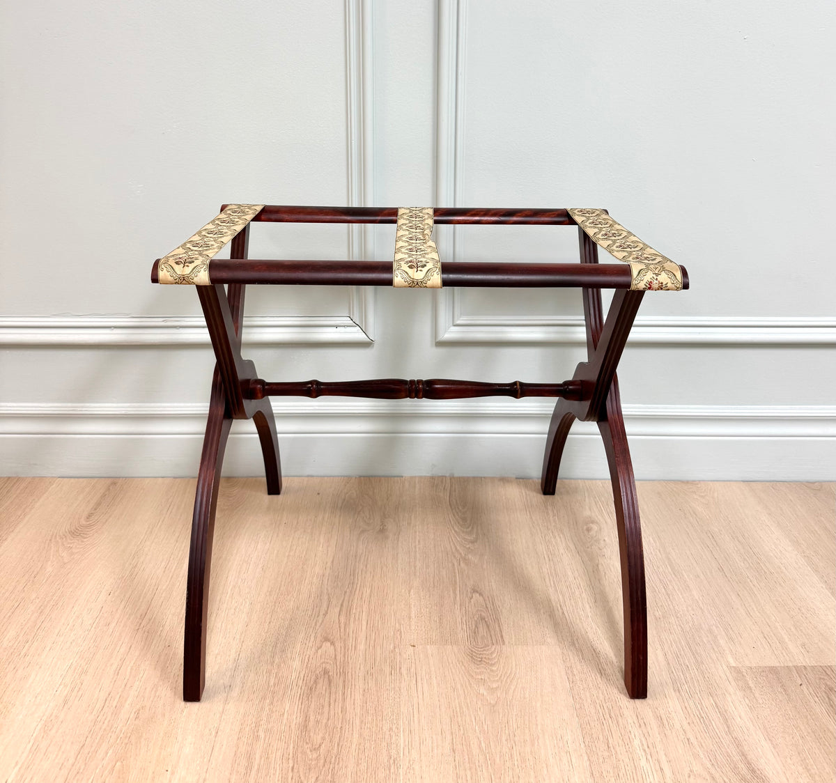 Vintage Folding Luggage Rack