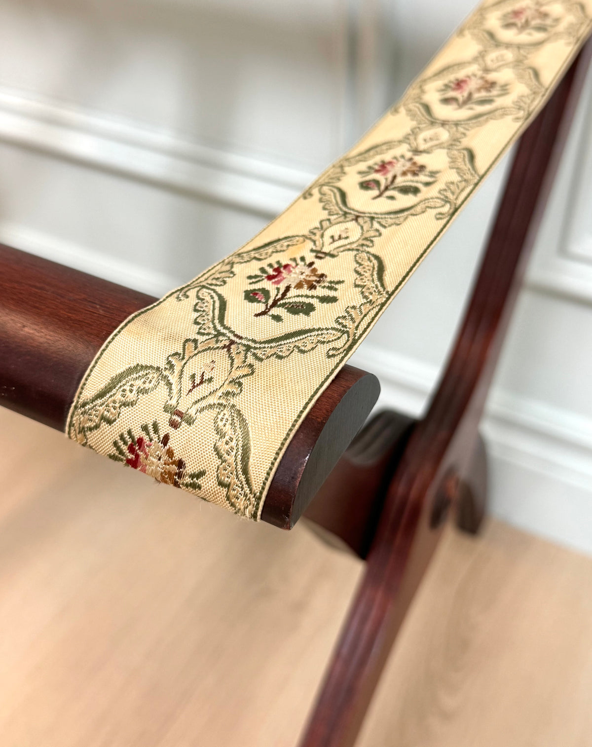 Vintage Folding Luggage Rack