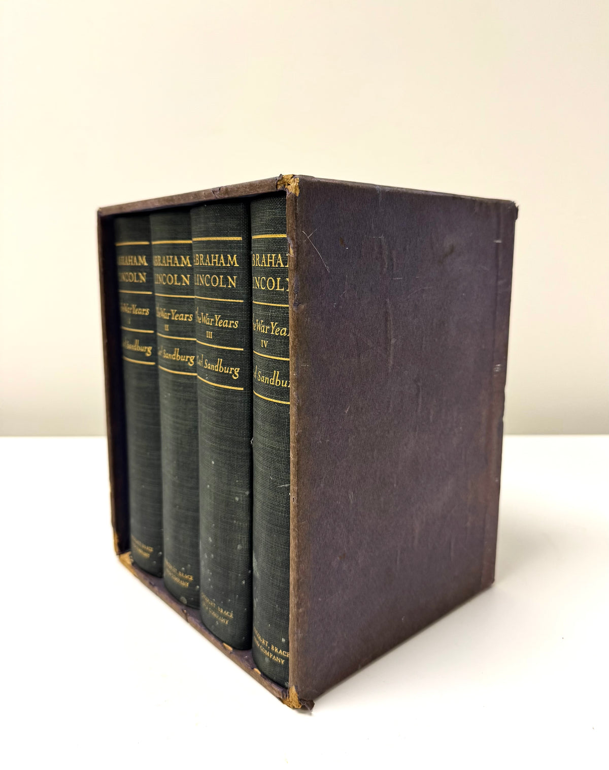 FIRST EDITION 'Abraham Lincoln The War Years'
