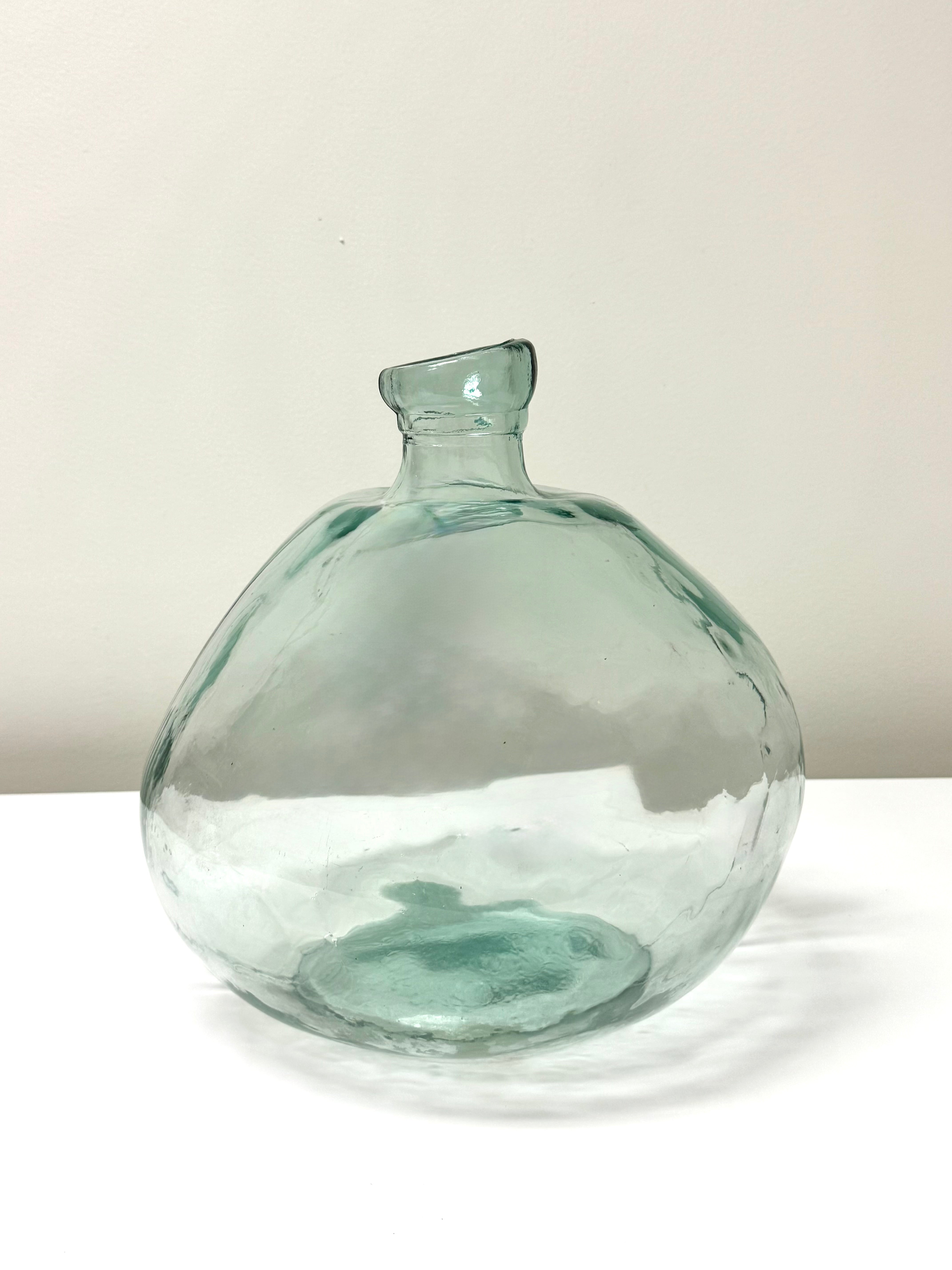 Organic Green Glass Bottle