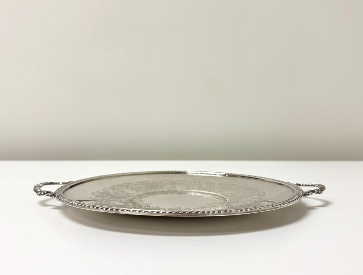 Vintage Silverplate Serving Tray
