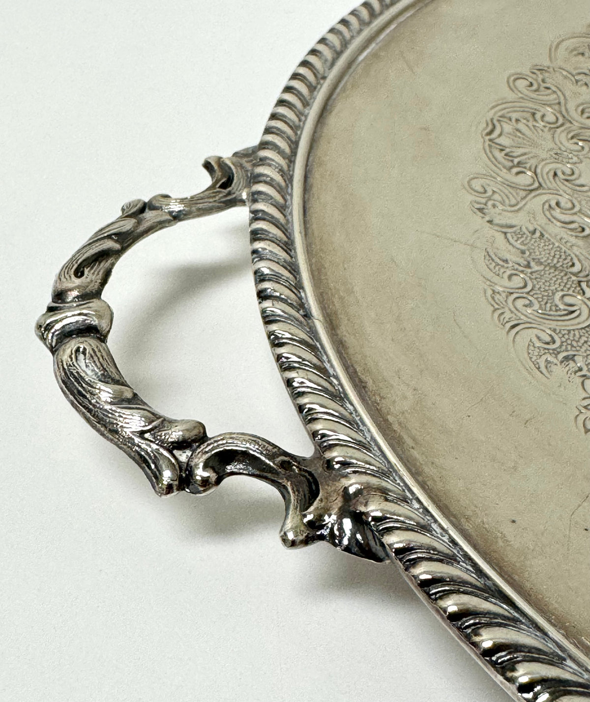 Vintage Silverplate Serving Tray