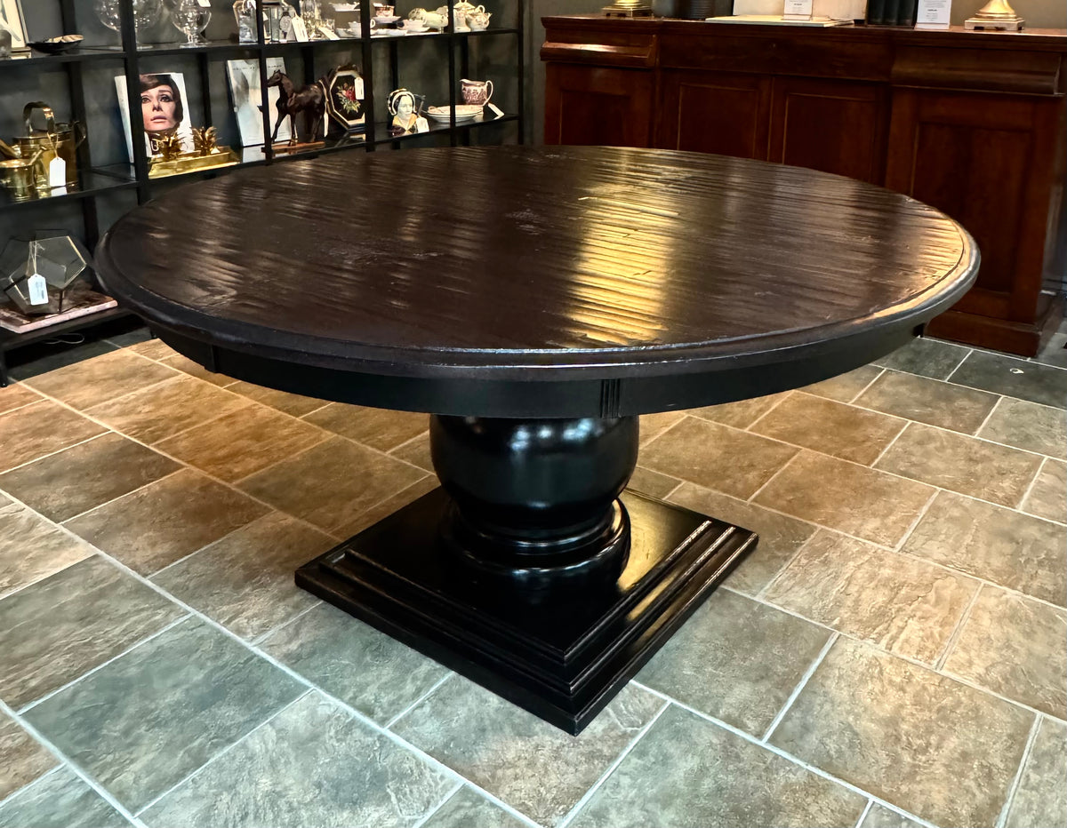Modern Farmhouse 60" Pedestal Table