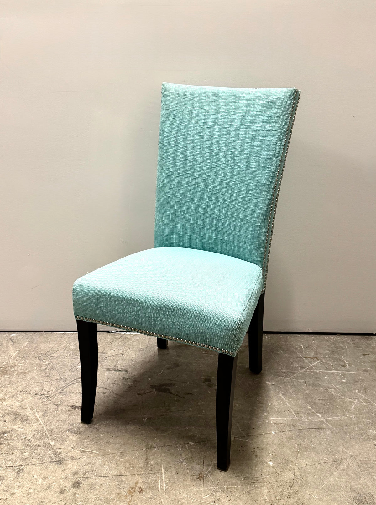 Aqua Blue Accent Chair