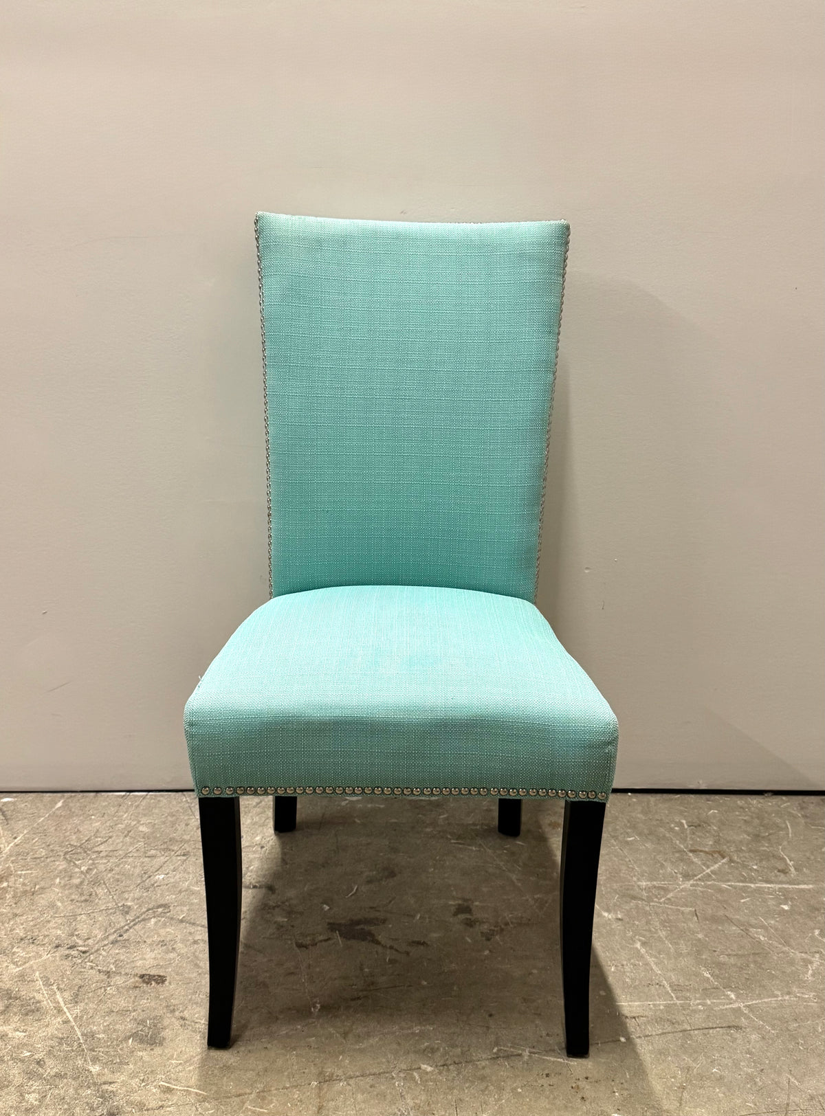 Aqua Blue Accent Chair