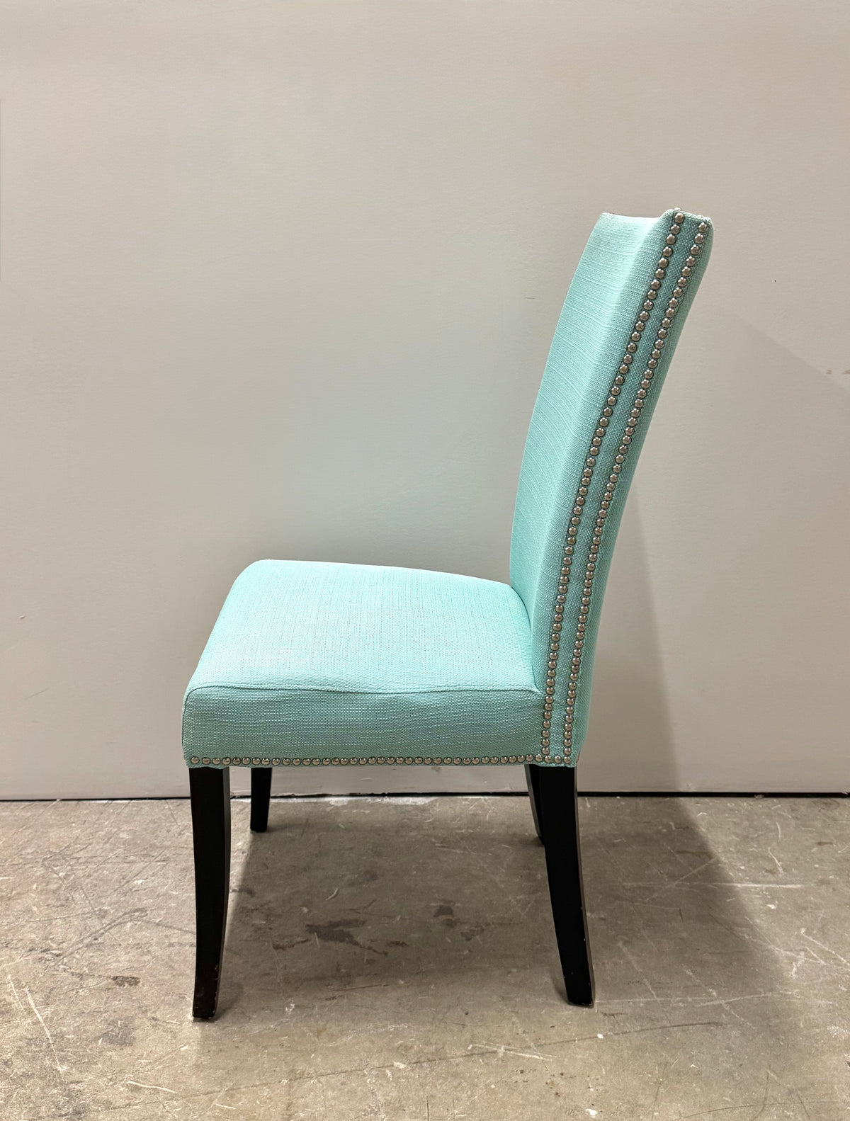 Aqua Blue Accent Chair