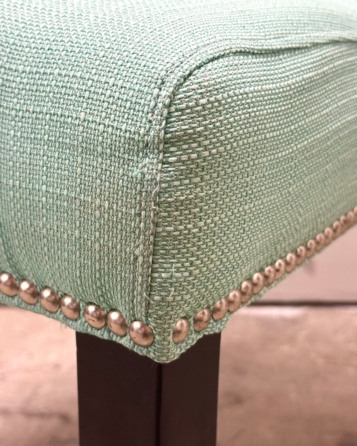 Aqua Blue Accent Chair