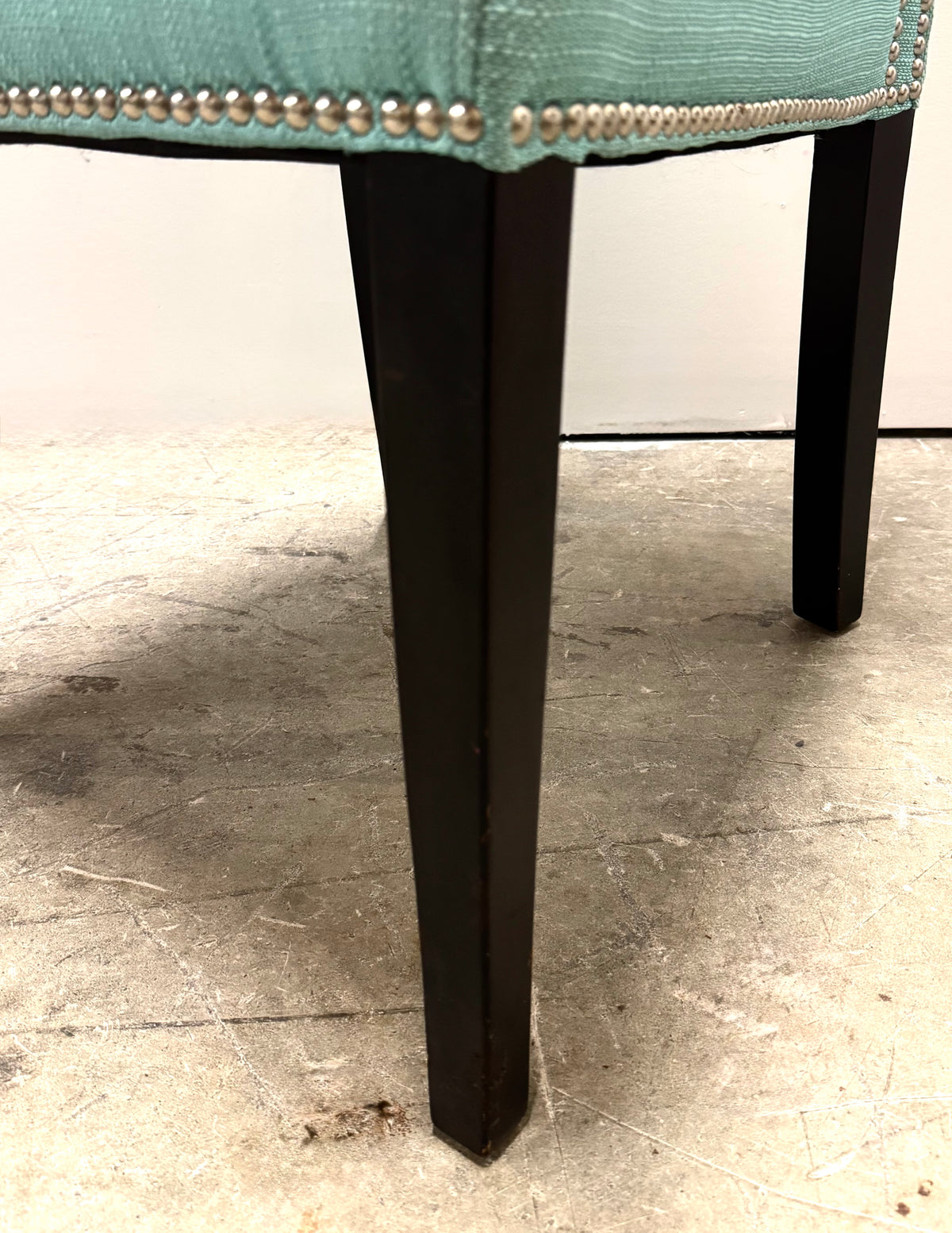 Aqua Blue Accent Chair