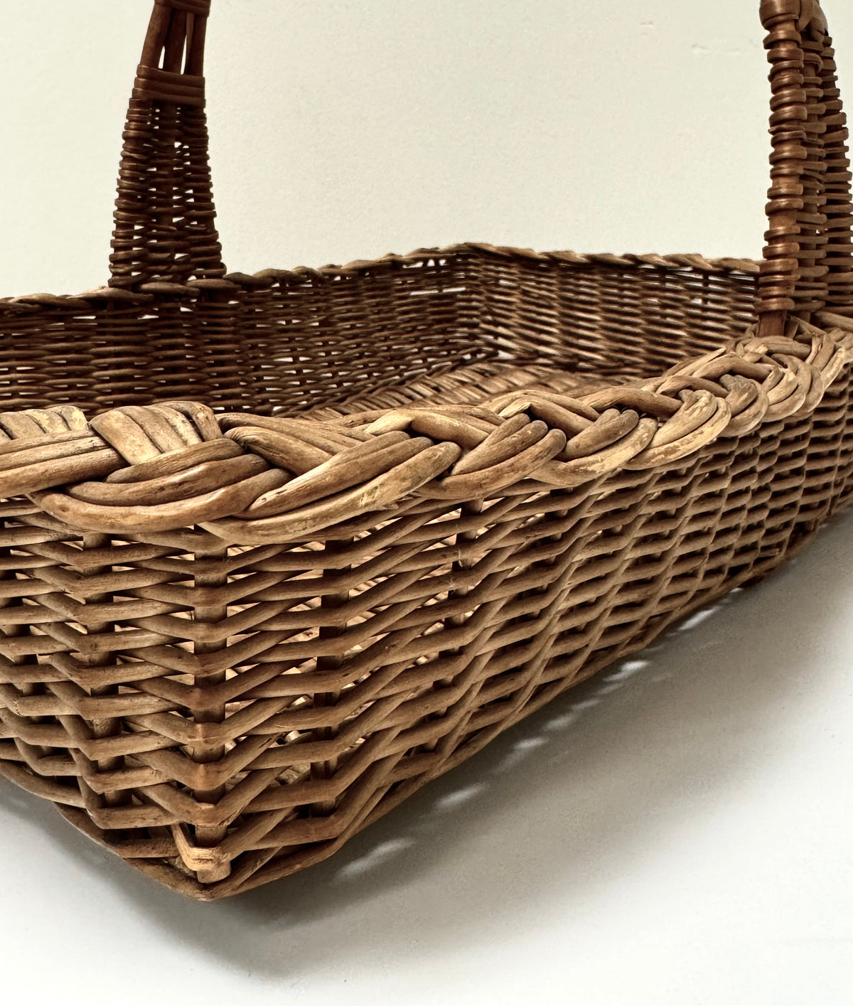 Wicker Gathering Basket