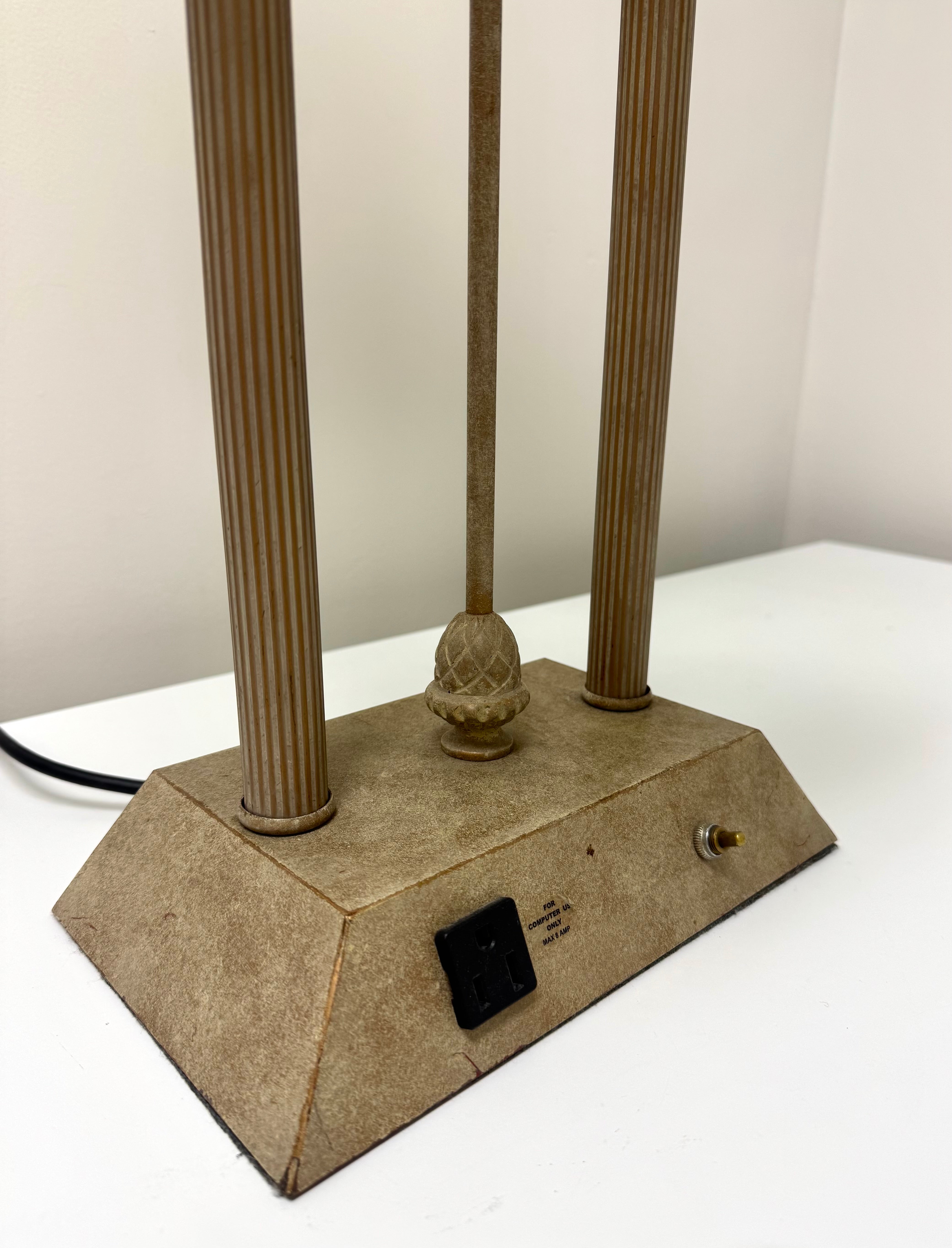 Neoclassical Double Column Lamp