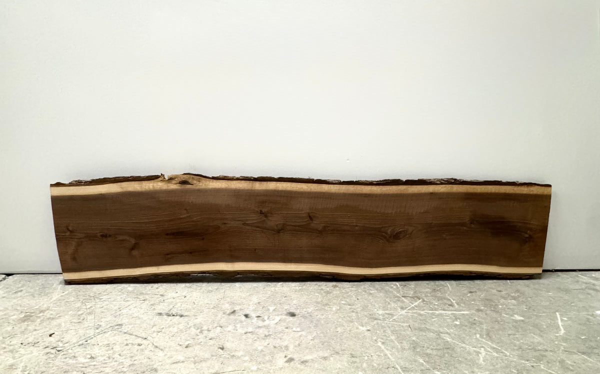 Black Walnut 70" Live Edge Serving Board