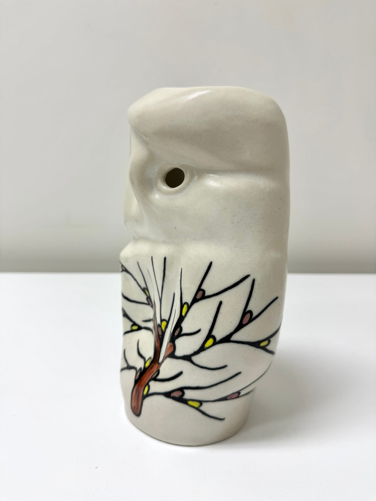 Vintage Ceramic Owl Vase