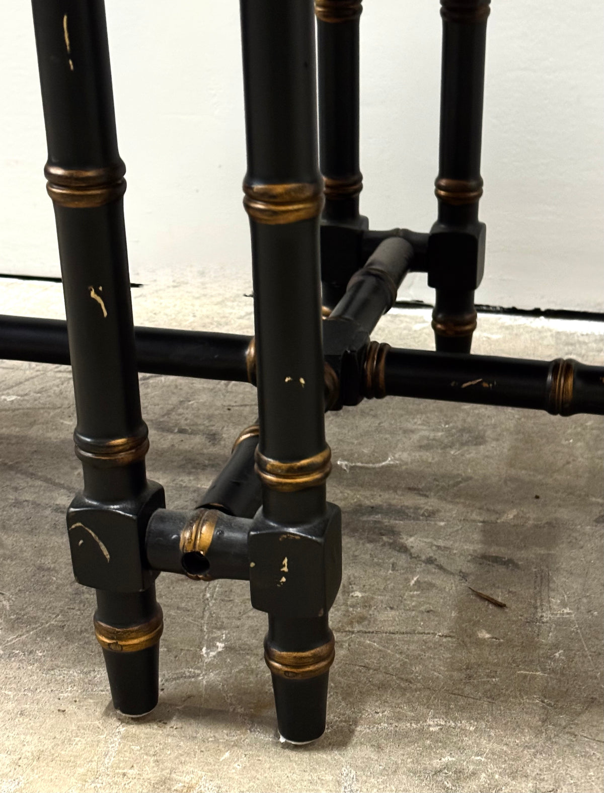 Black Chinoiserie Coffee Table