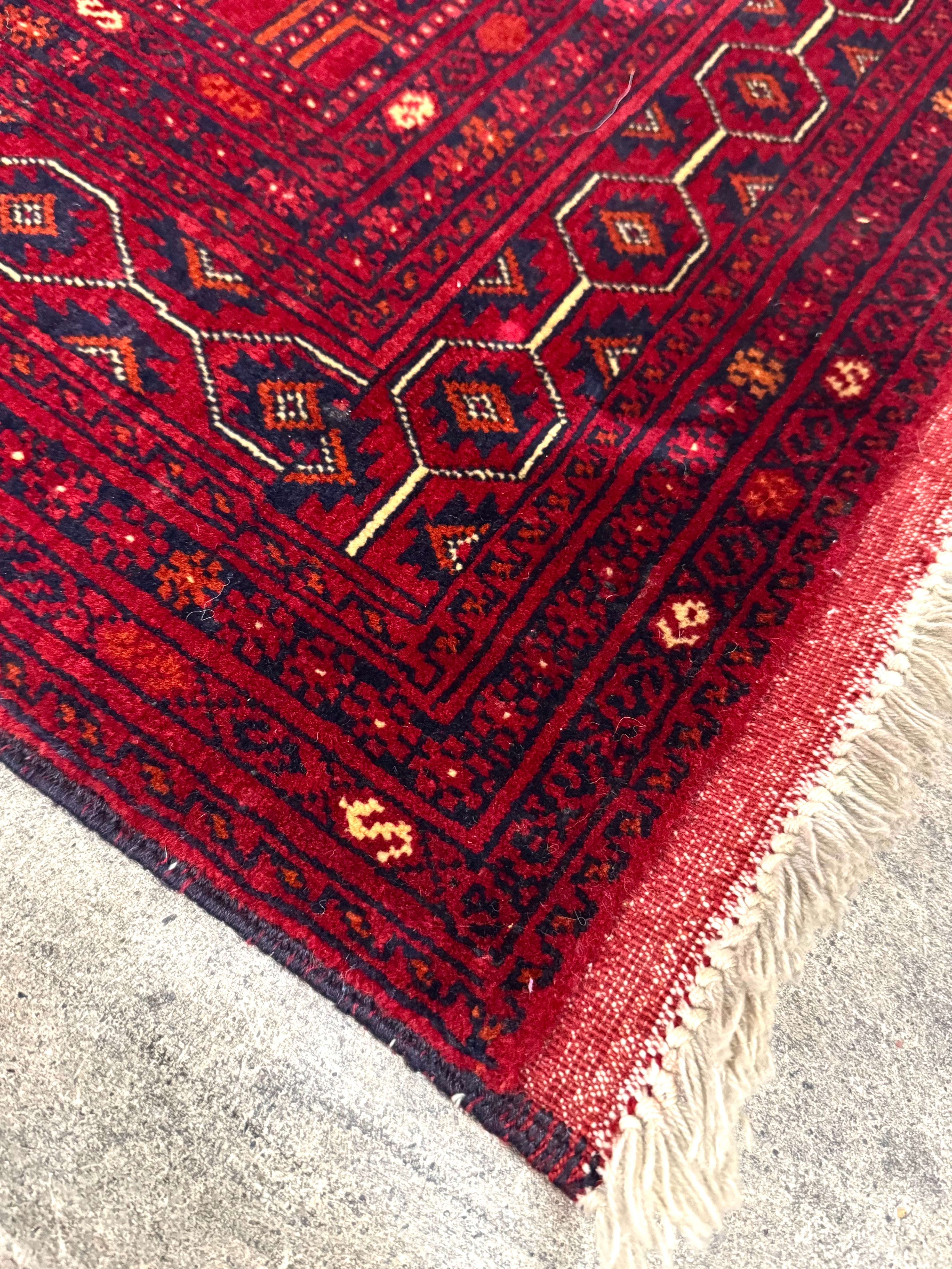 Khal Mohammadi Deep Red 40" x 60" Rug