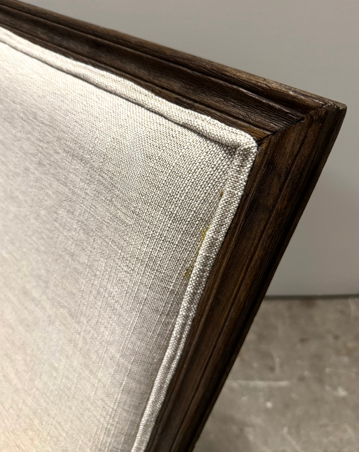 French-style Natural Linen Chair