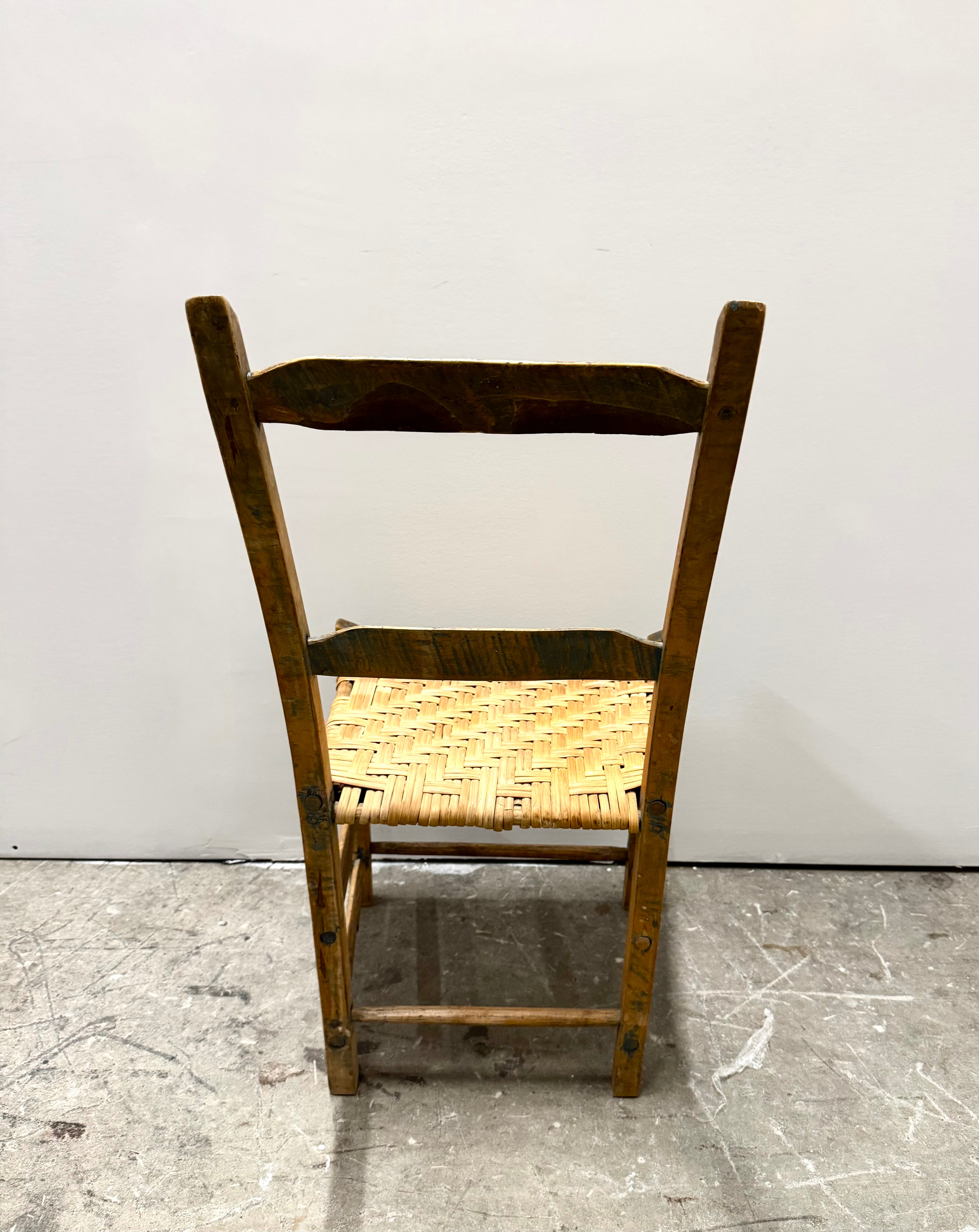 Vintage Farmhouse Ladderback Chair
