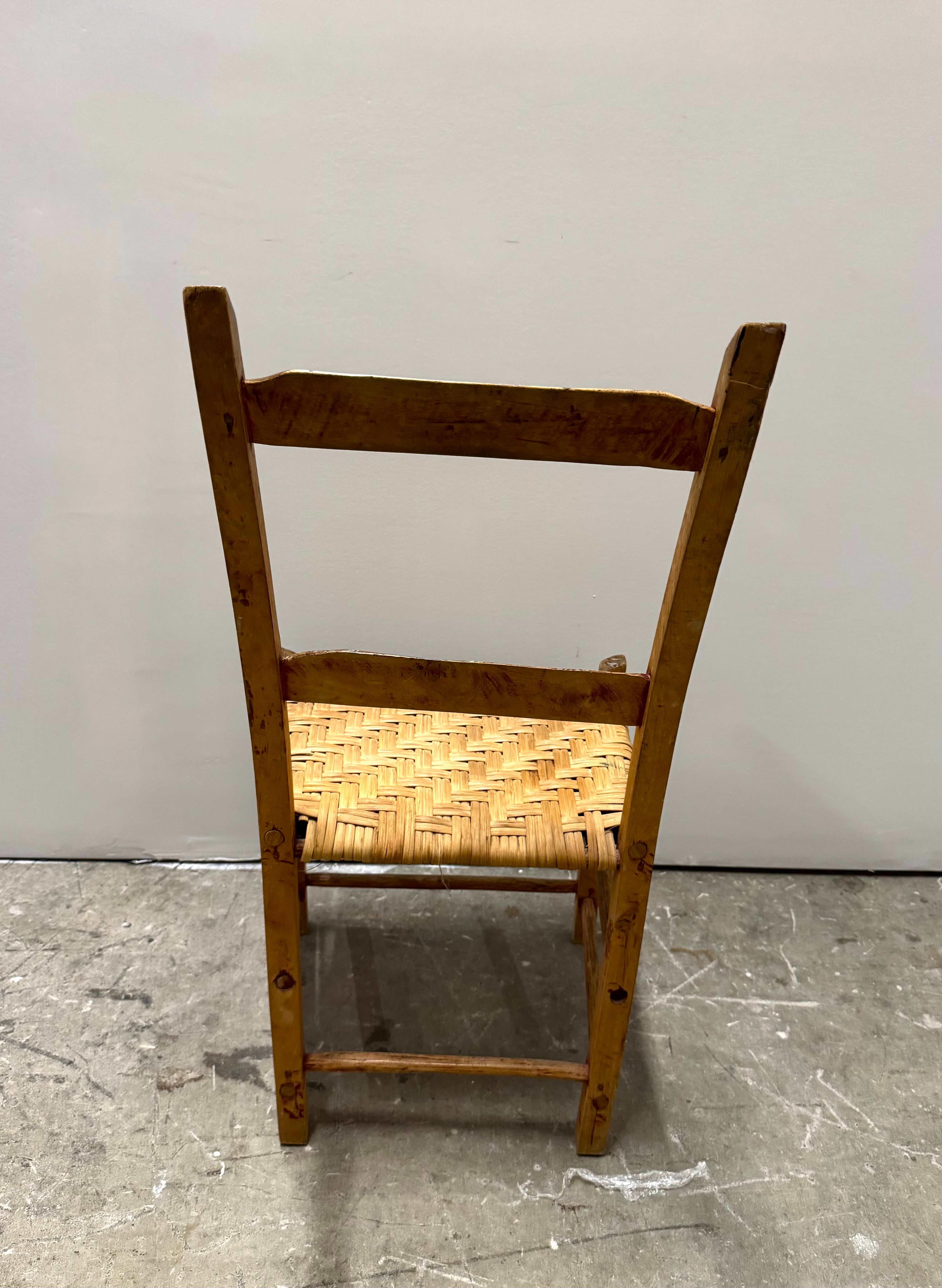Vintage Farmhouse Ladderback Chair