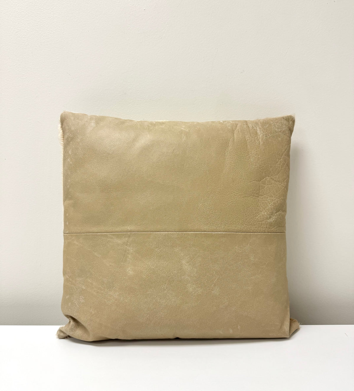 Light Tan Horsehair 19" Pillow