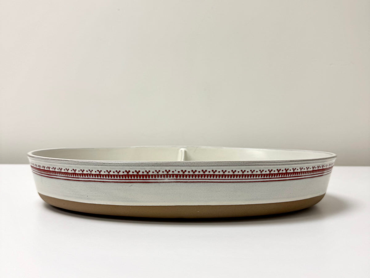HEARTH & HAND by MAGNOLIA Stoneware Divided Server