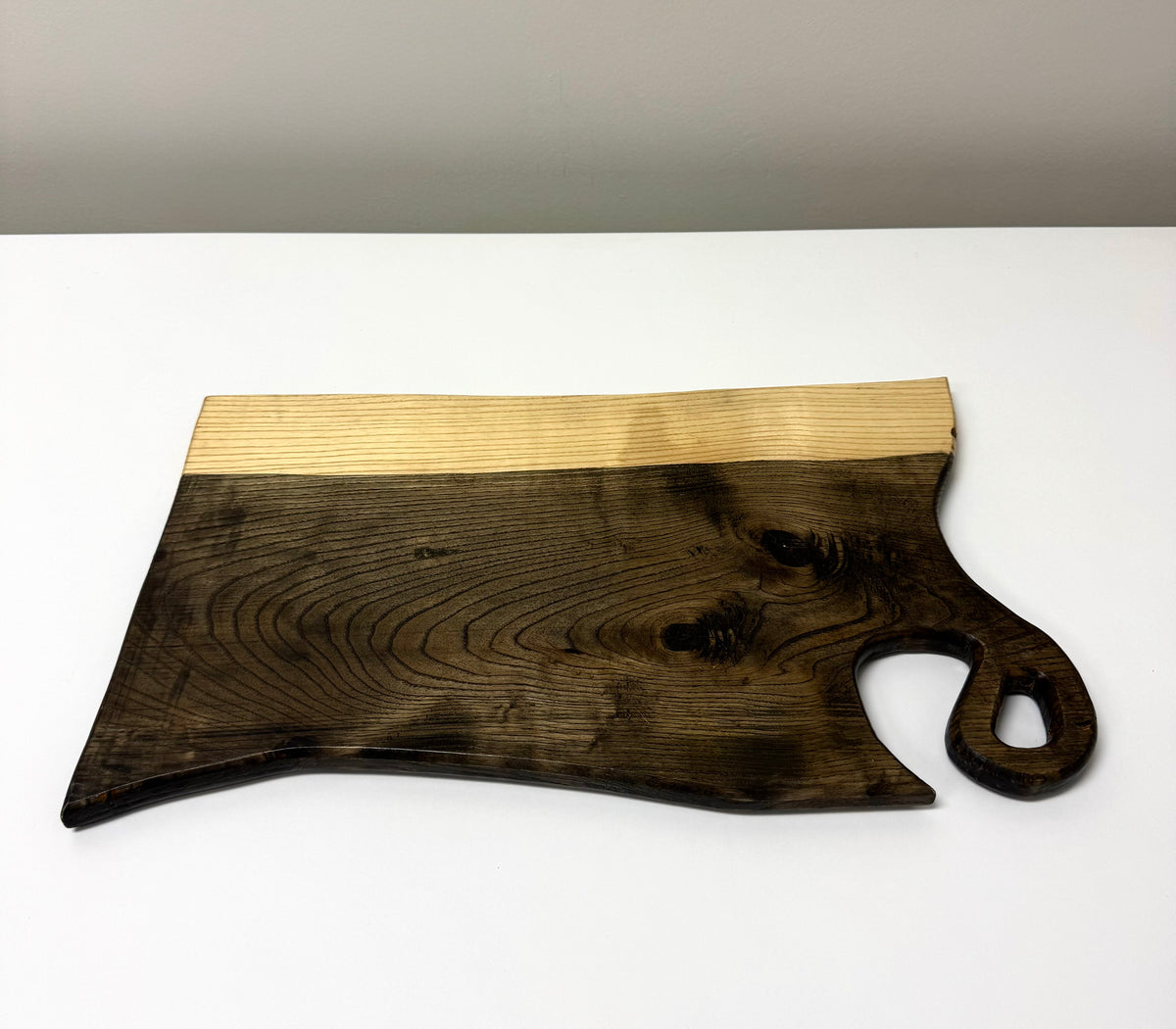 Two-tone Wood Serving Board