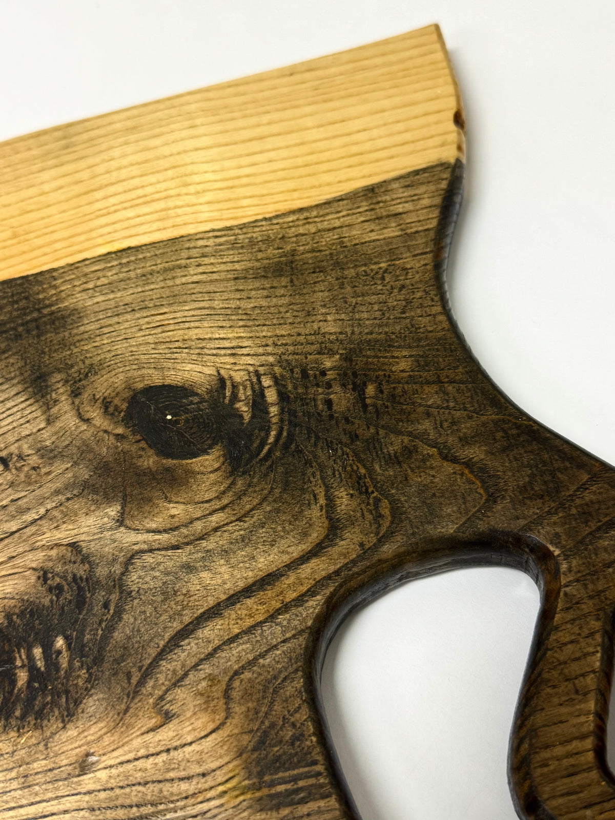 Two-tone Wood Serving Board