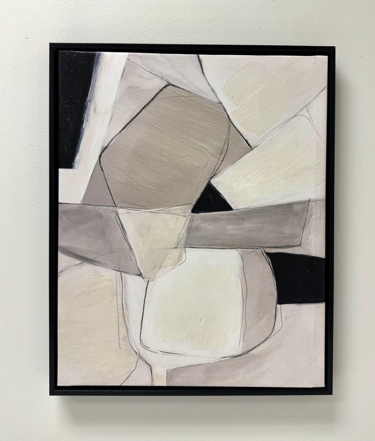 Neutral Abstract Canvas Art
