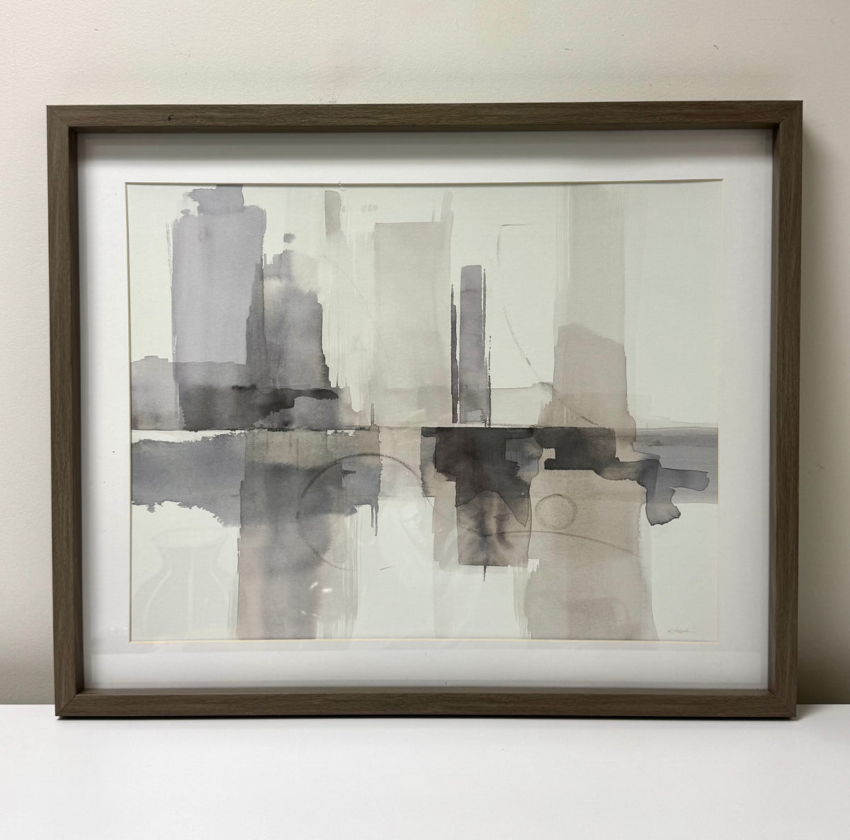 'Improvisation Gray' Print