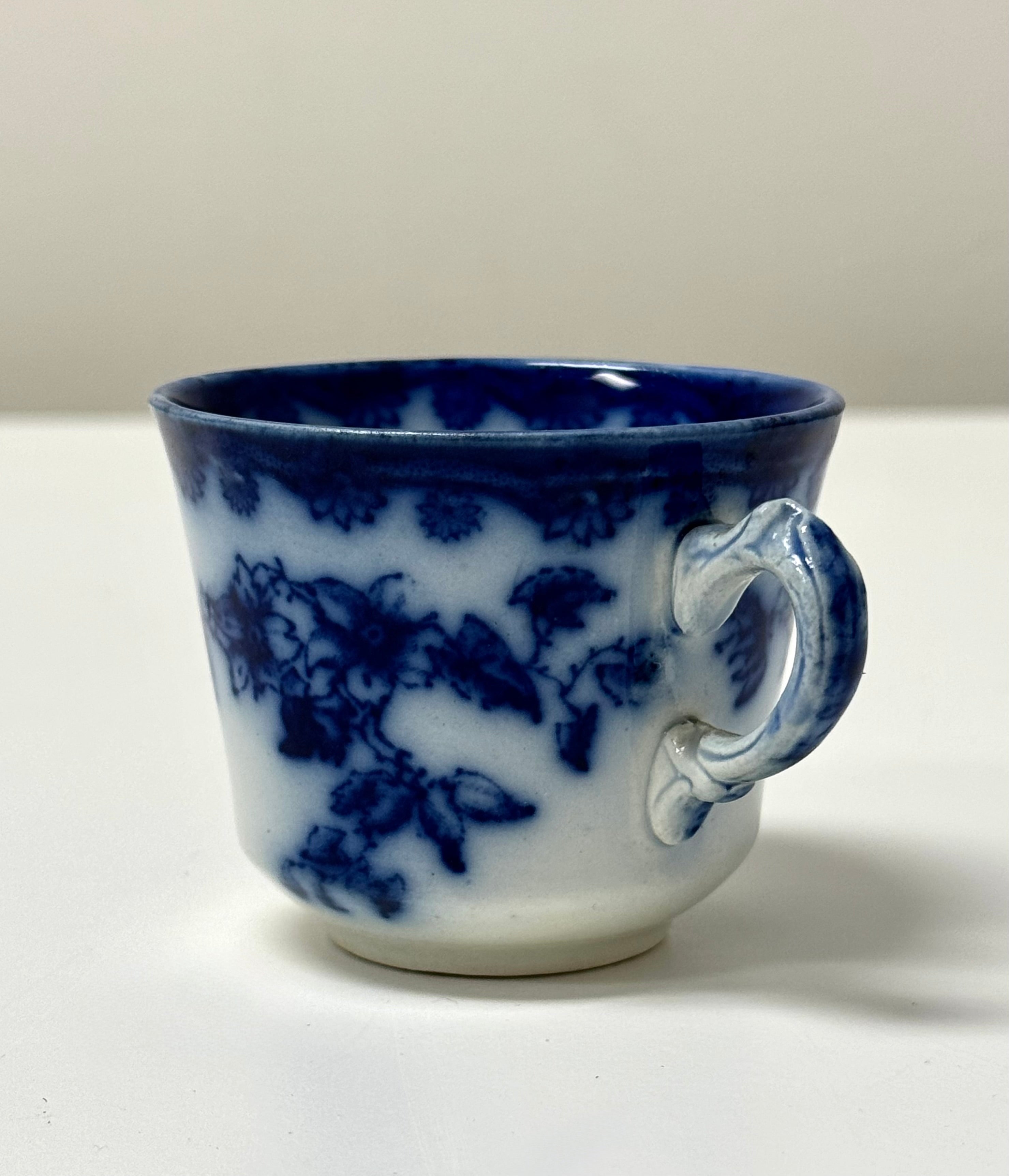 Antique Flow Blue Small Cup