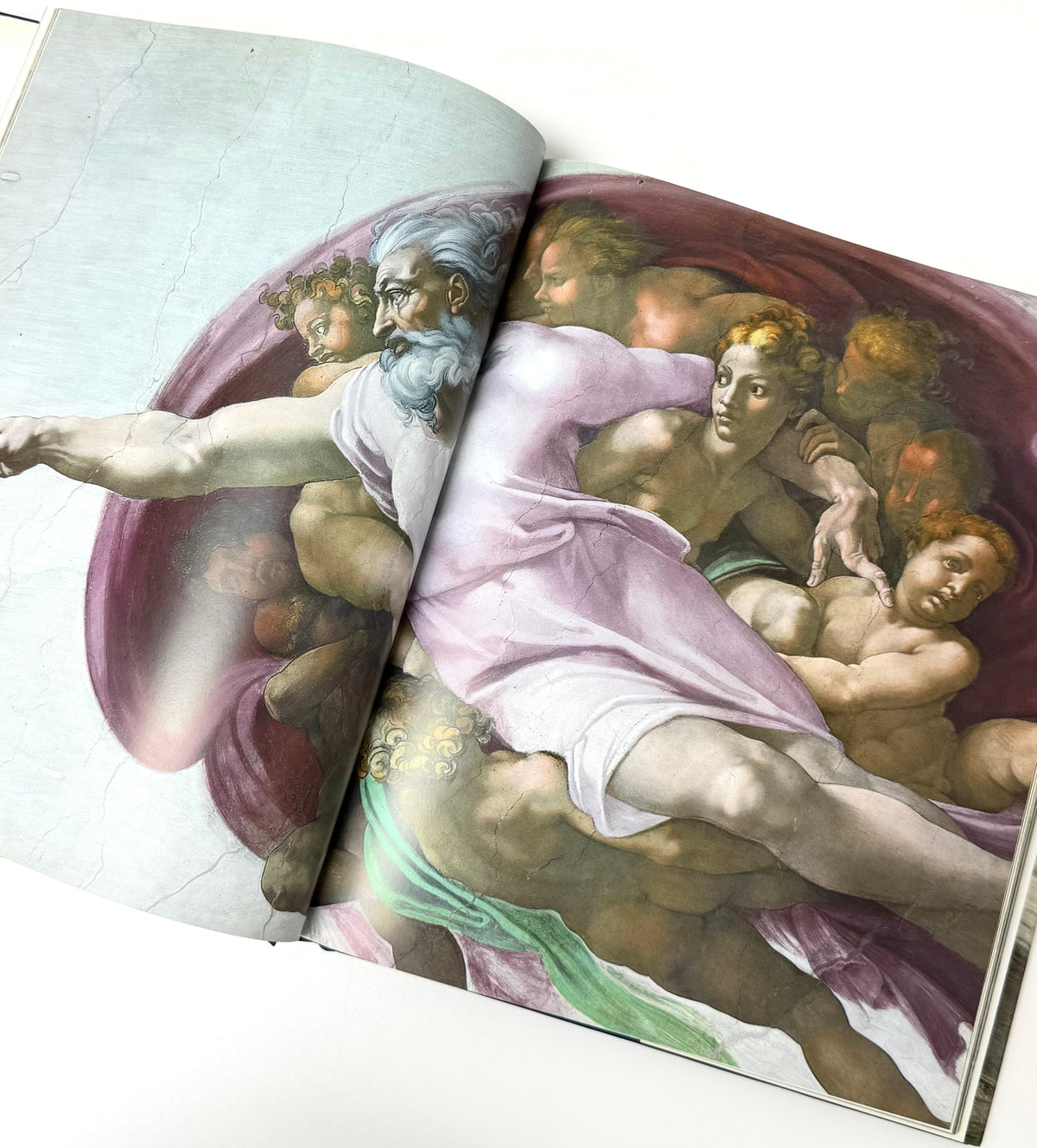 'Michelangelo Frescoes of the Sistine Chapel' Hardcover