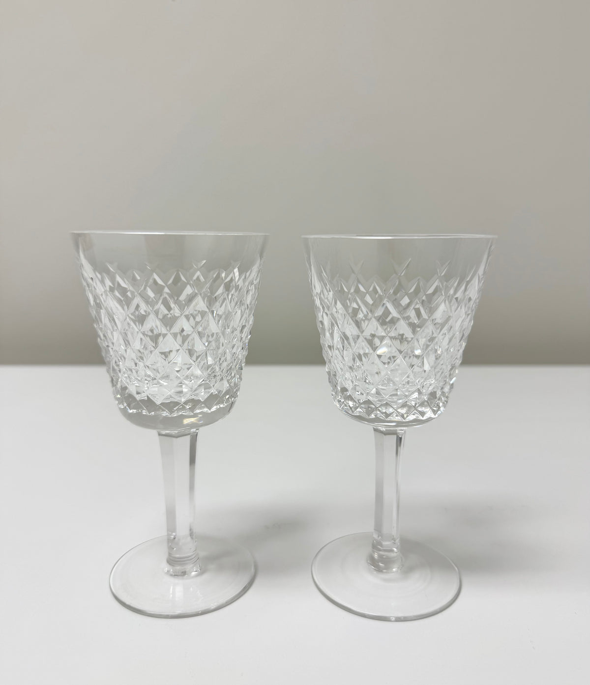 WATERFORD 'Alana' Claret Wine Glasses Set of 2