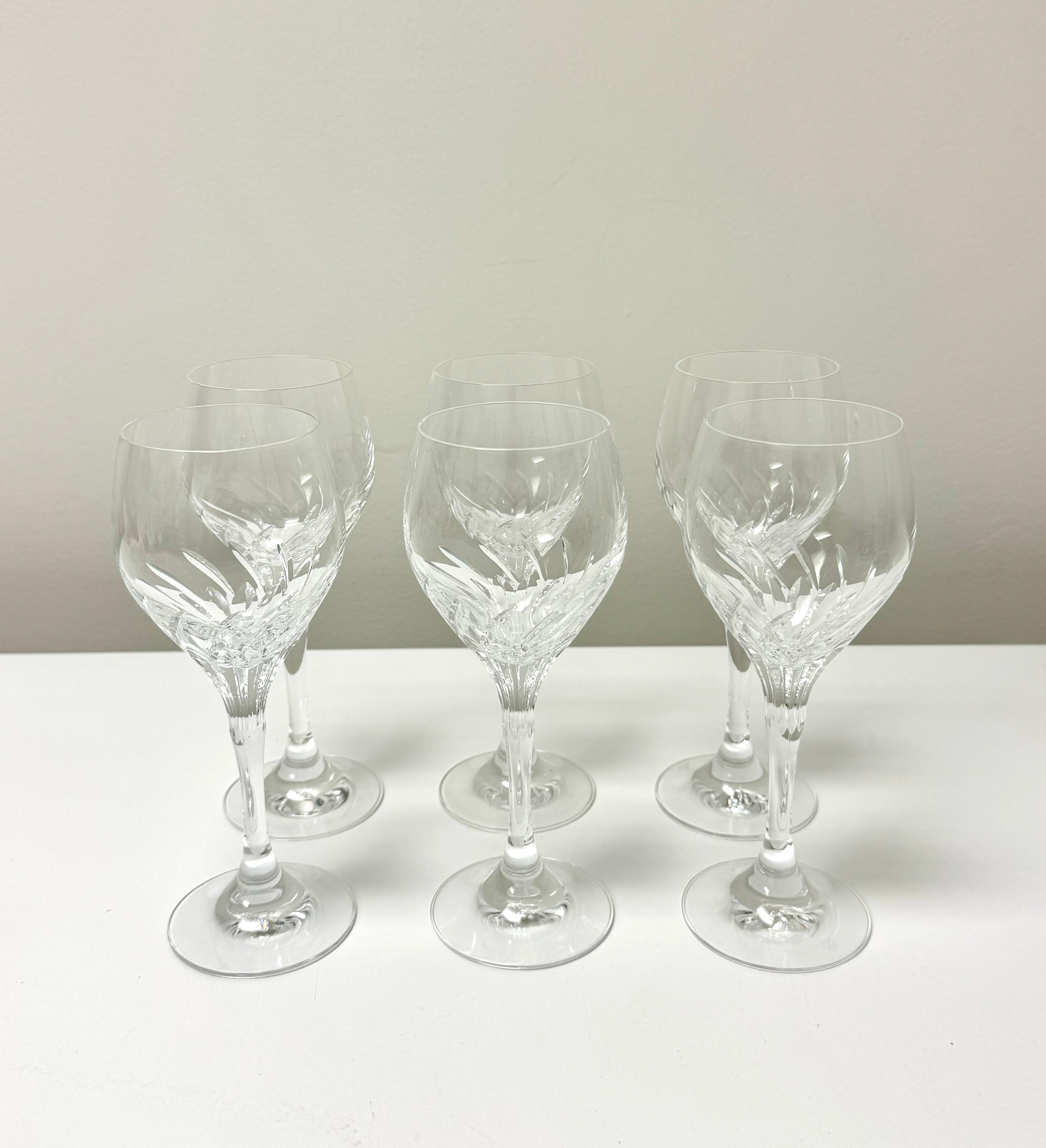 SCHOTT-ZWIESEL 'Carousel' Crystal Wine Glasses Set of 6