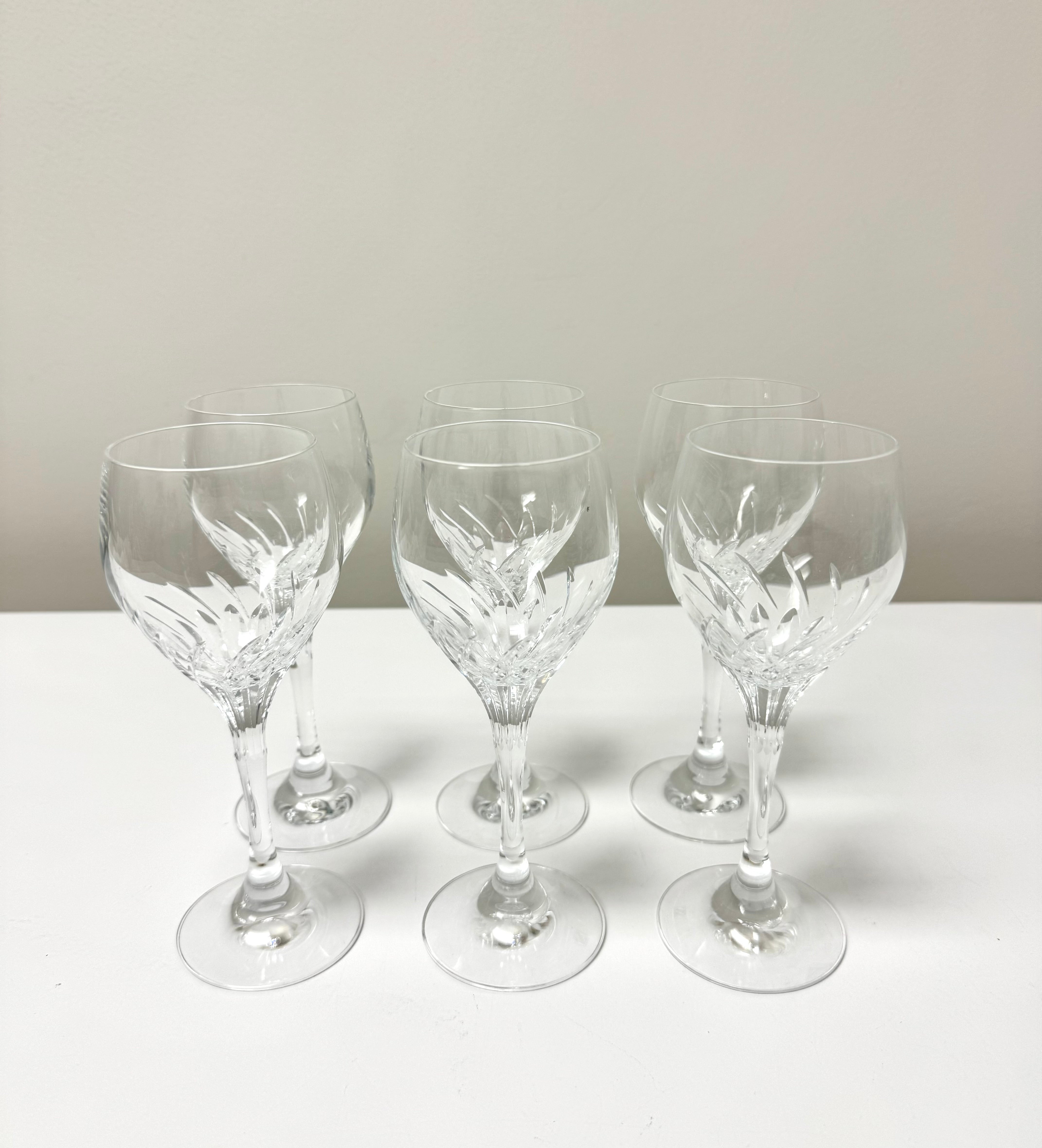 SCHOTT-ZWIESEL 'Carousel' Crystal Wine Glasses Set of 6