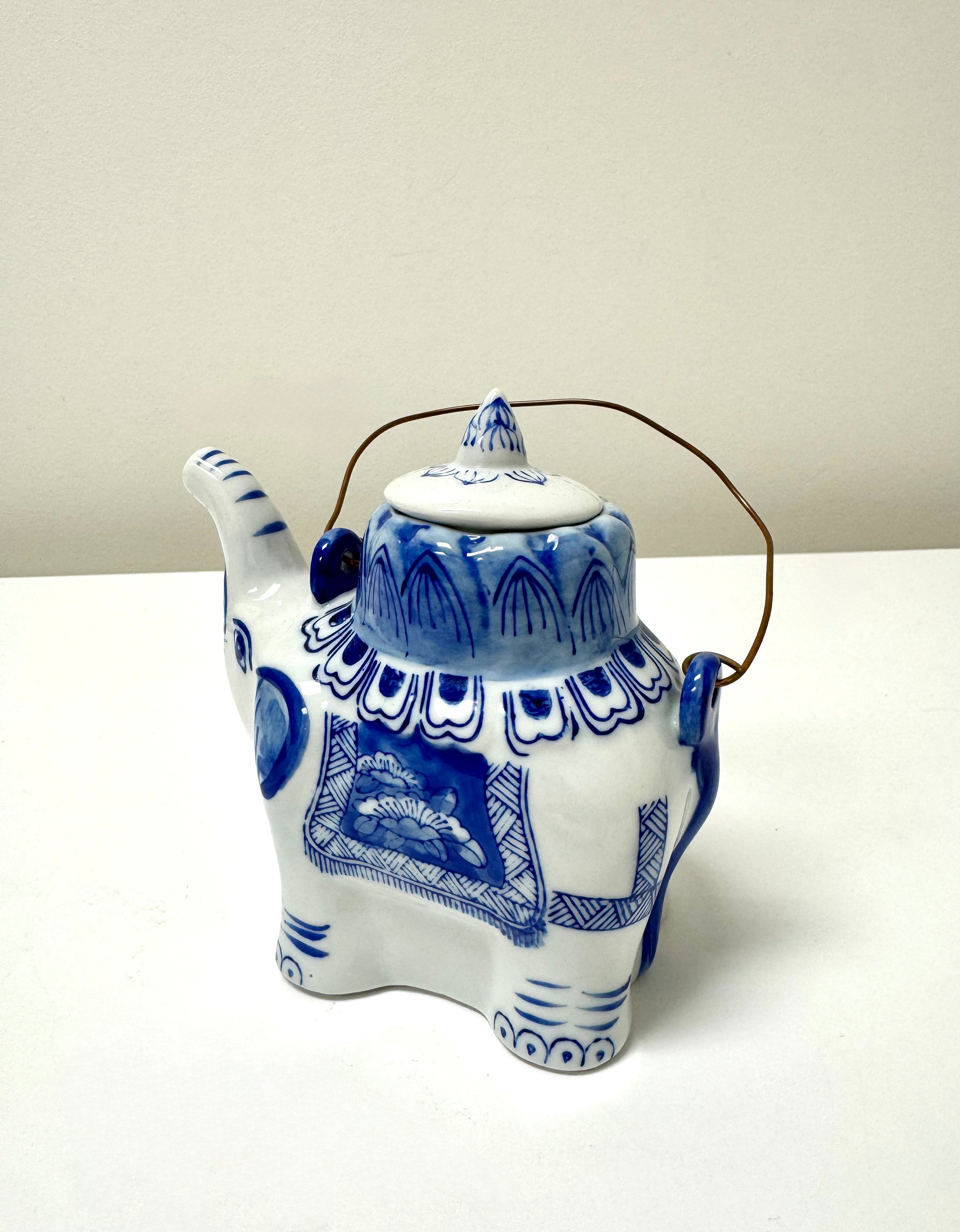 Vintage Chinese Elephant Teapot