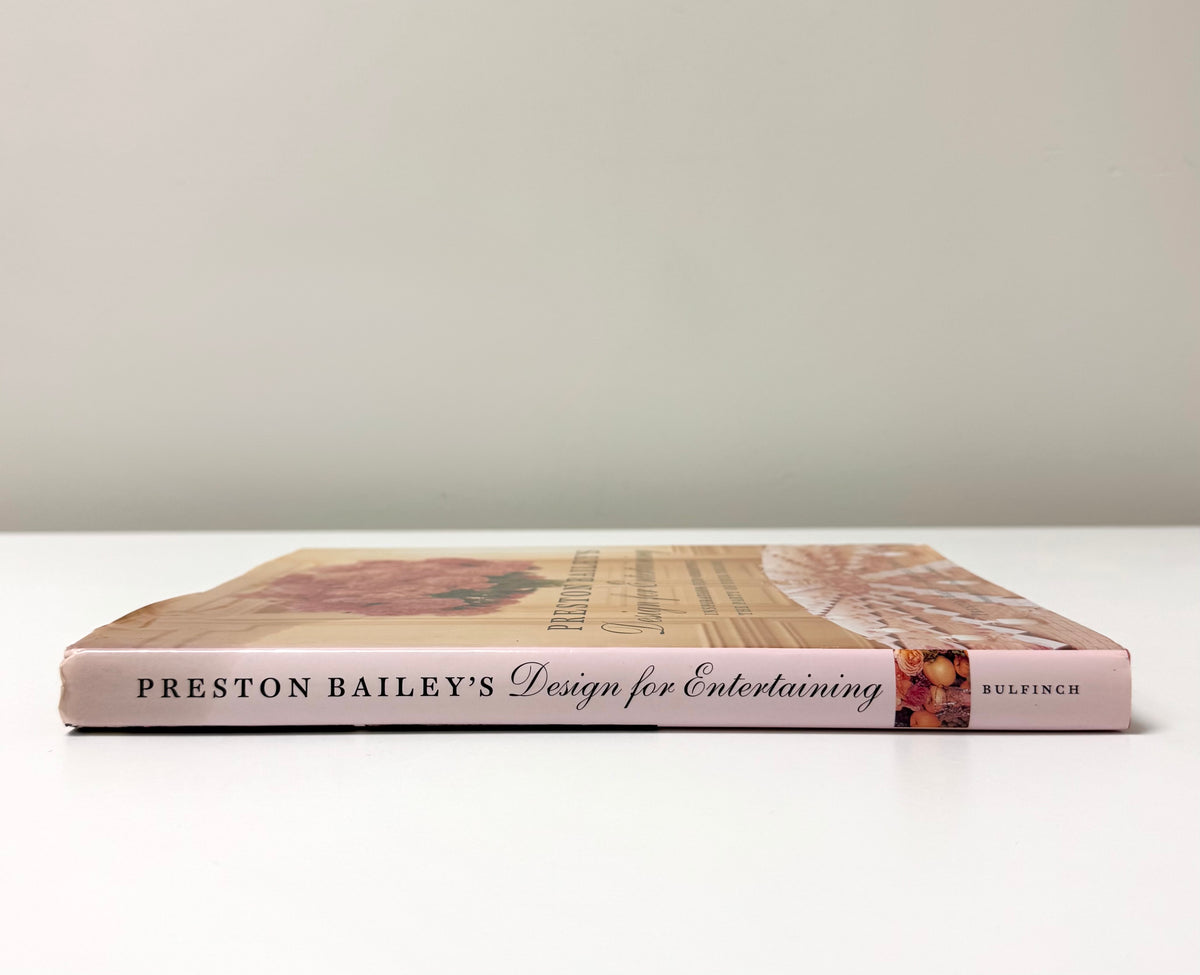 'Preston Bailey's Design for Entertaining' Hardcover