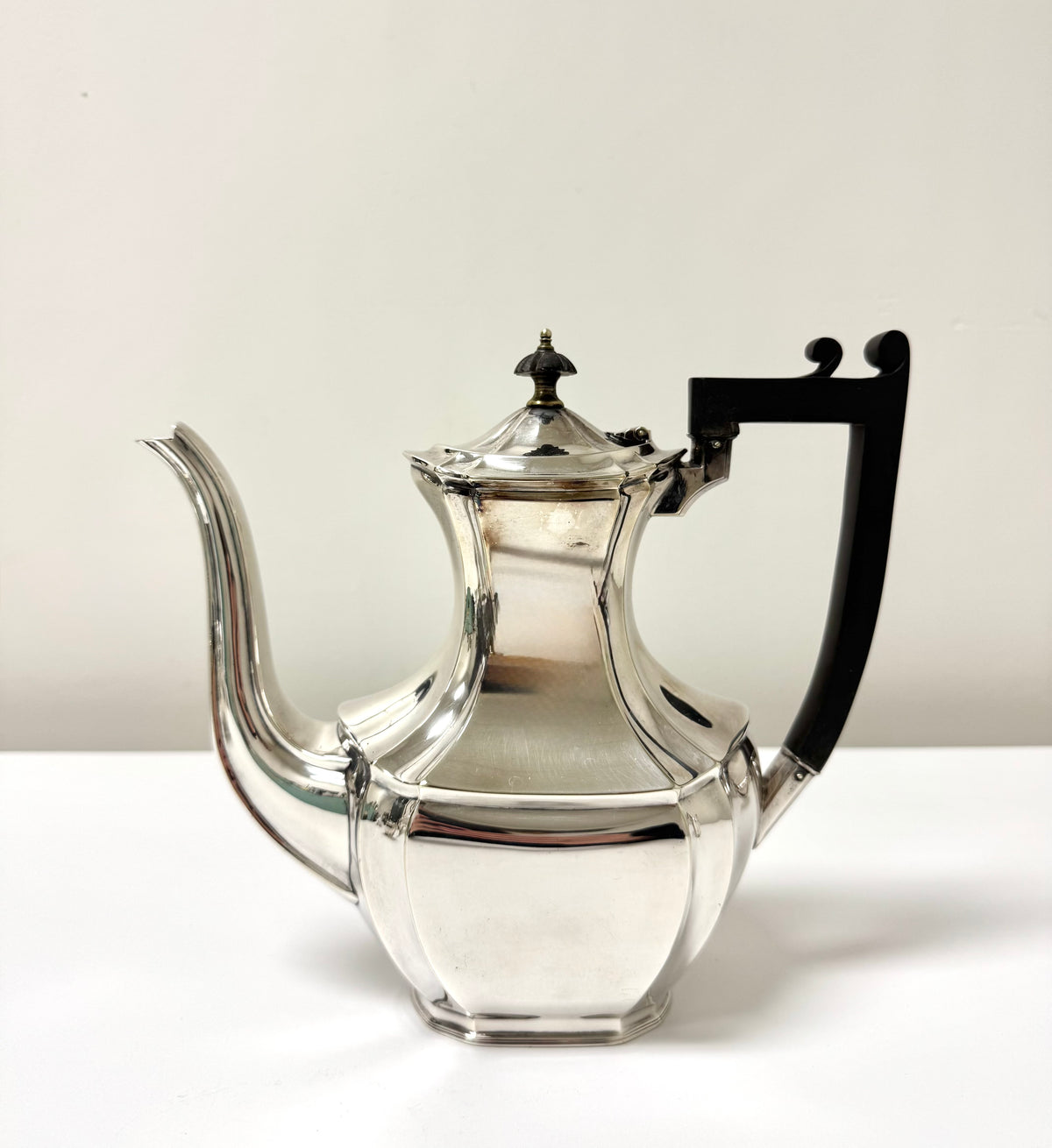 Antique Art Deco Silverplate Coffee & Tea Service