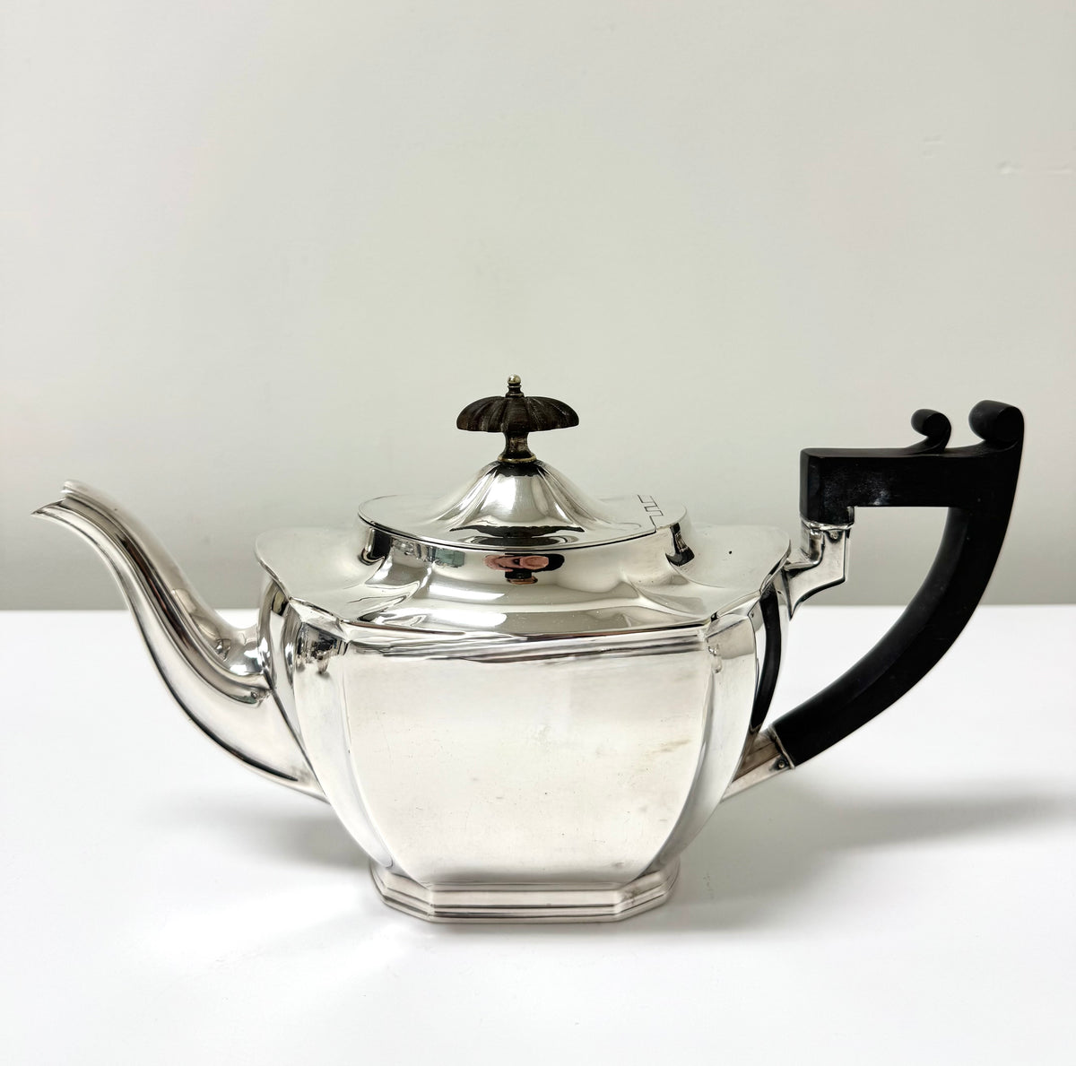 Antique Art Deco Silverplate Coffee & Tea Service