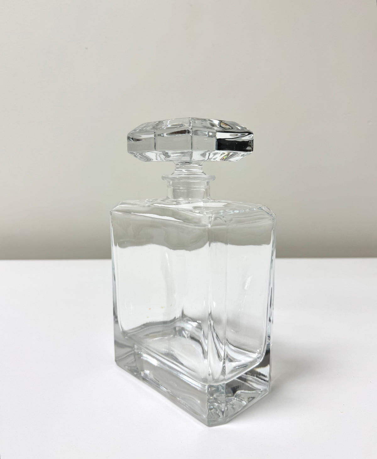 Glass Block Decanter