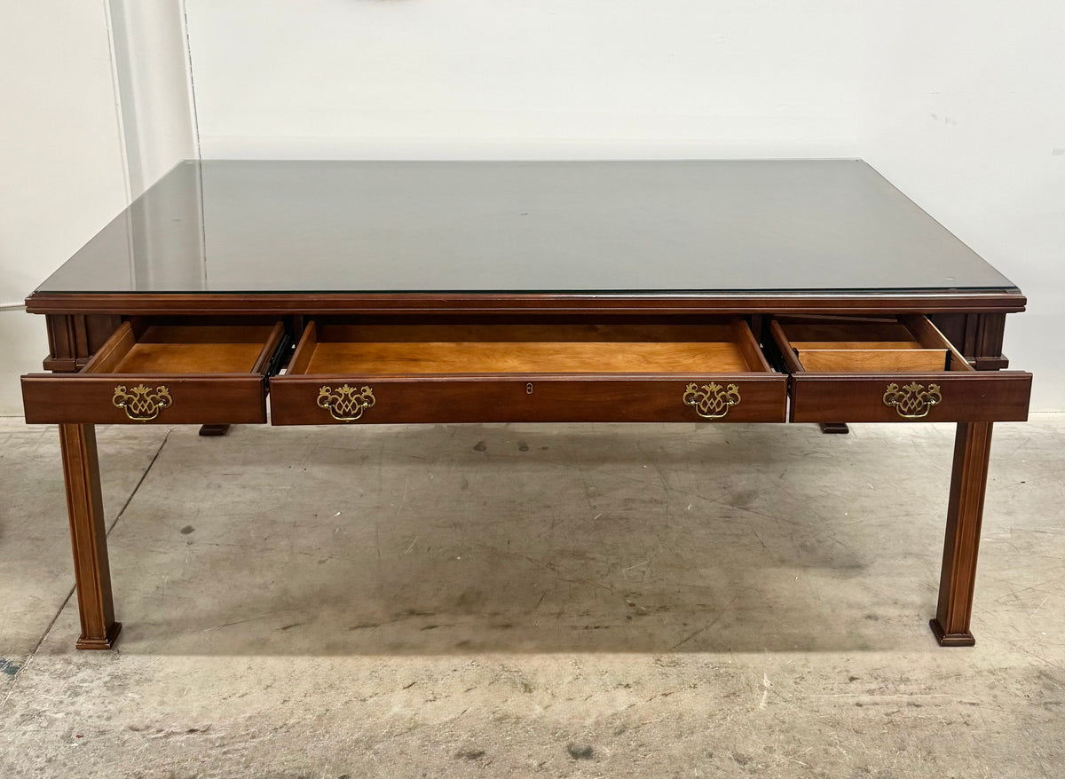 Chippendale-style Library Desk