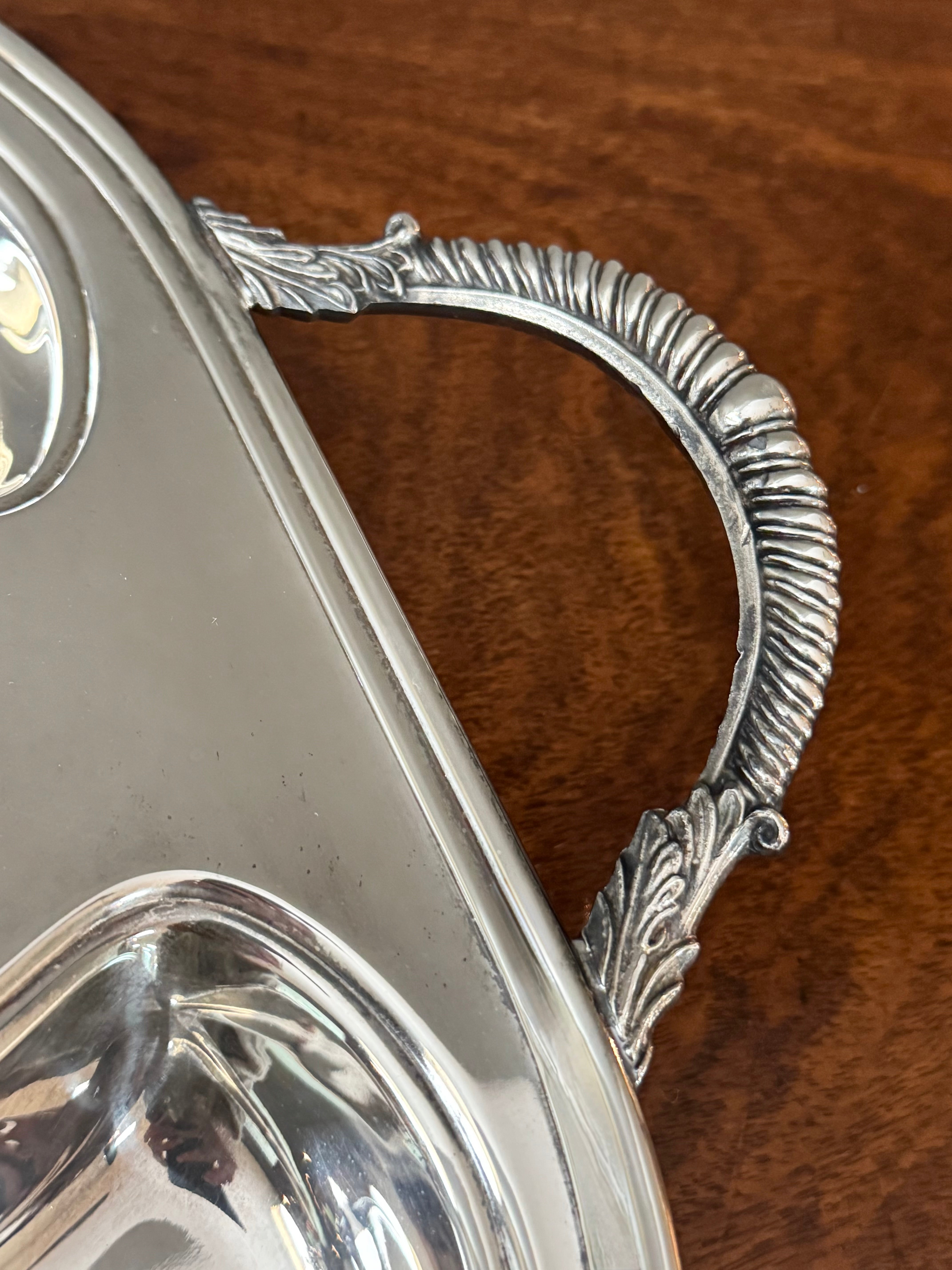 Vintage Silverplate Meat Serving Platter