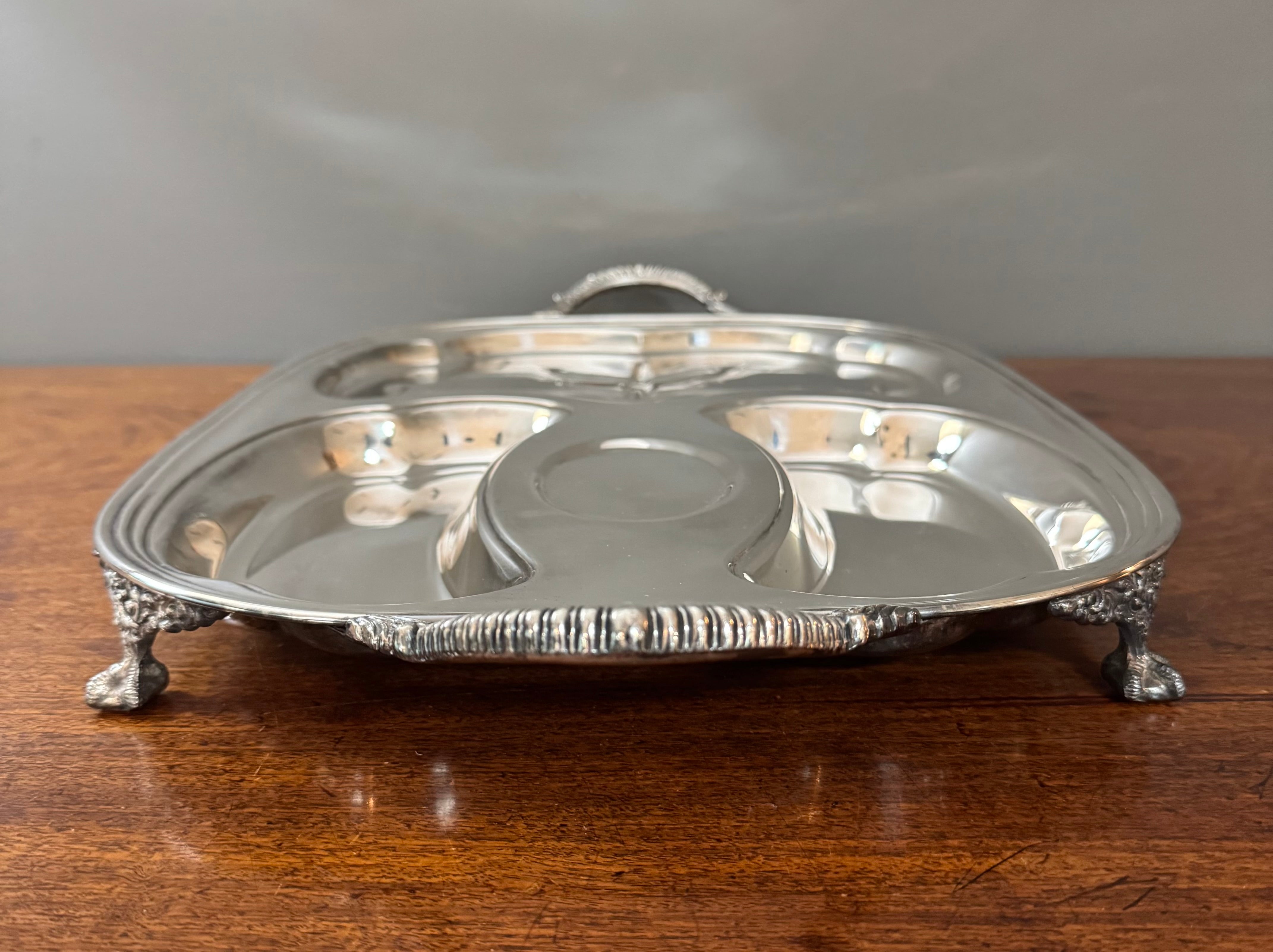 Vintage Silverplate Meat Serving Platter